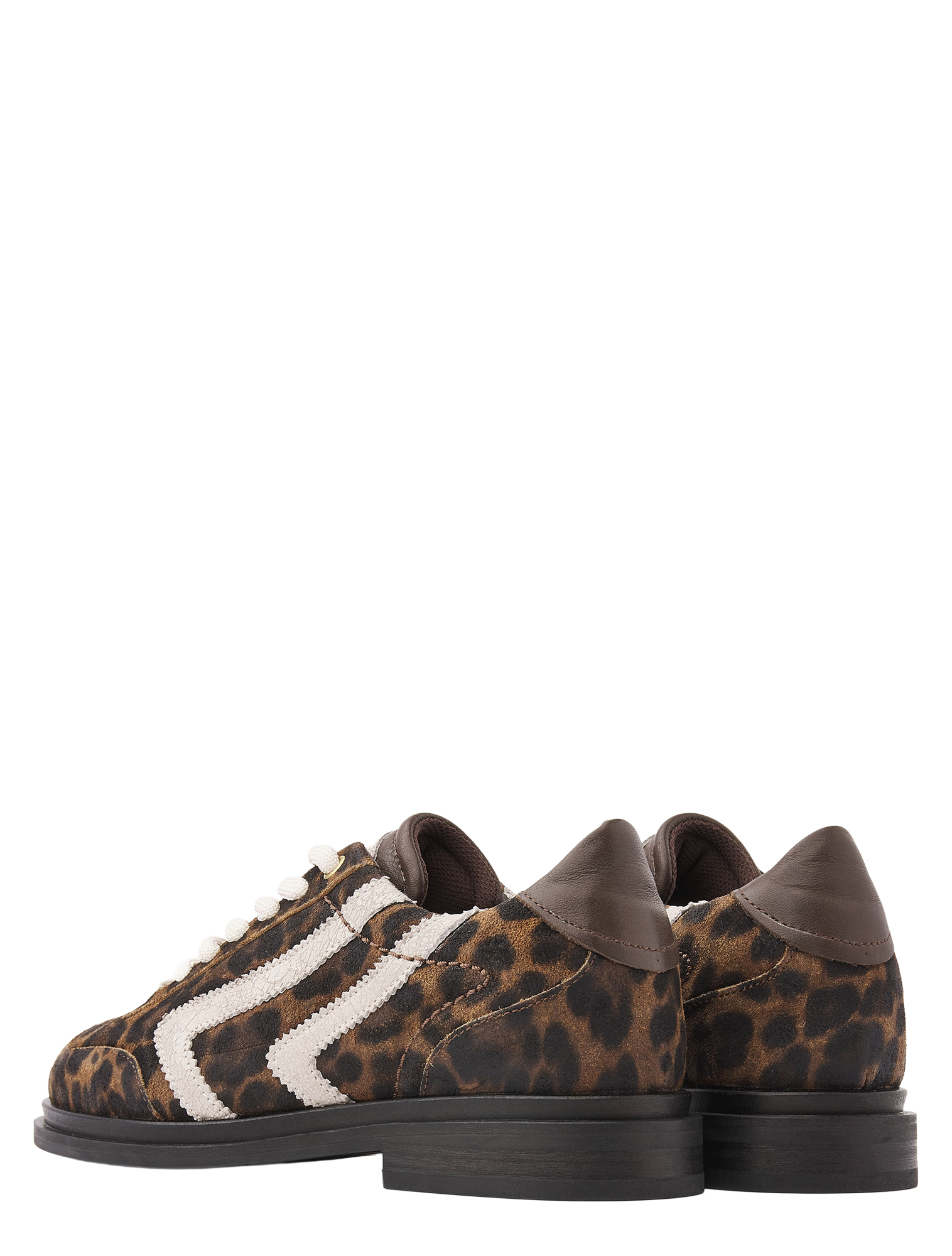 leopard, suede, leather, laced-up, leather-heel