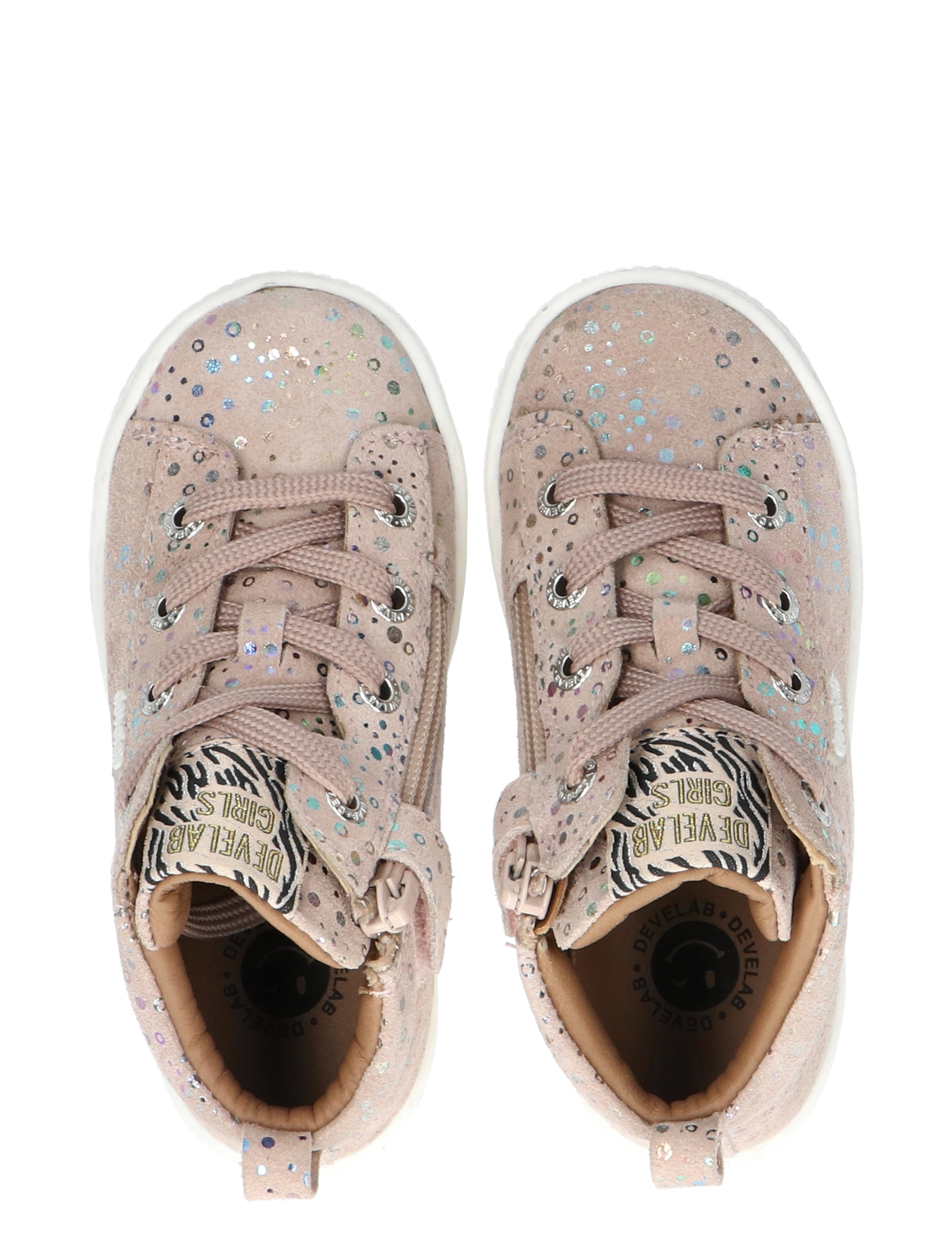 Develab - 44346 479 Old Pink Fantasy - Meisjes - Veter Boots - Boots - 45700_48_7