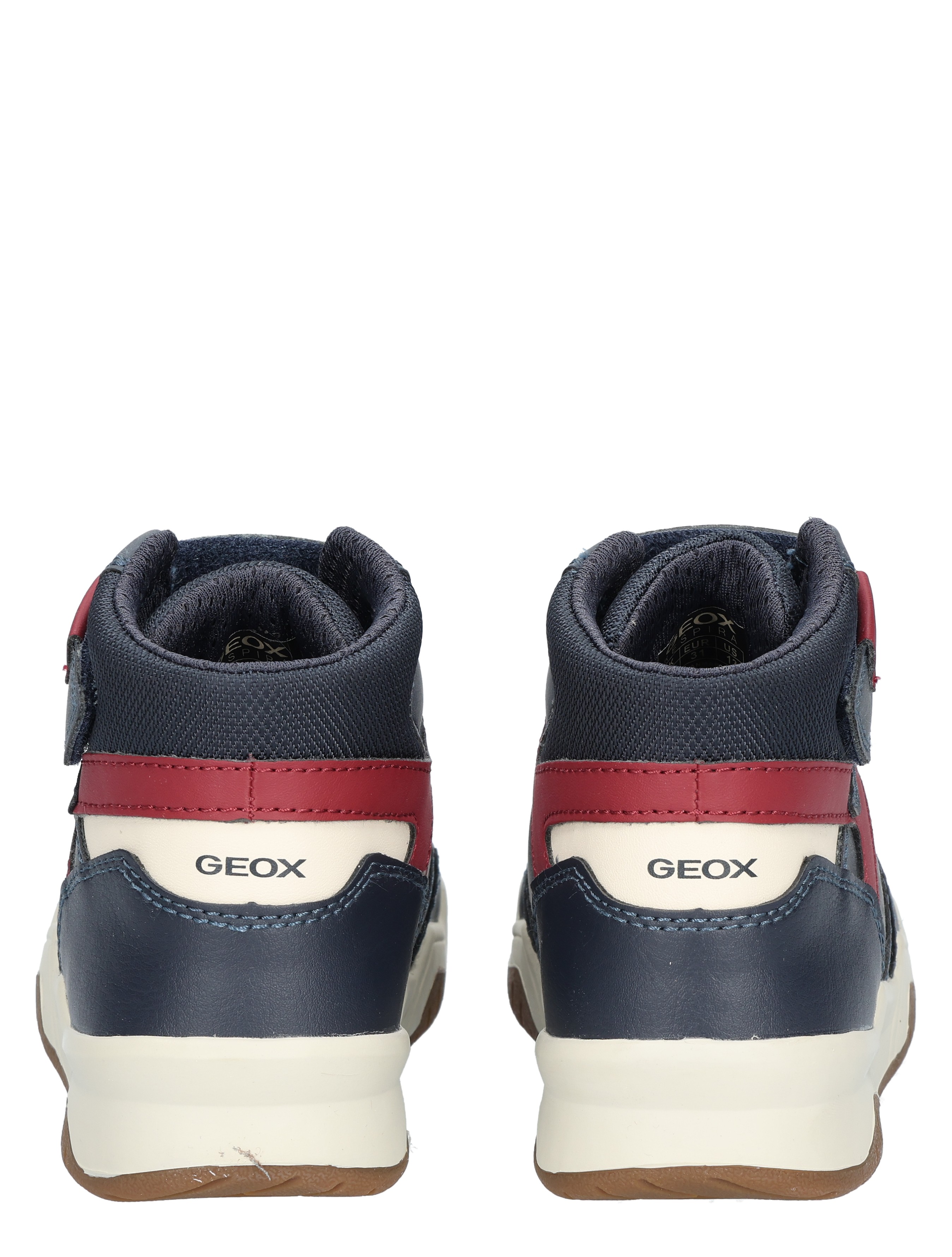 Geox - Perth OMEFU C4244 Navy Dark Red - Jongens - Boots - Veter Boots - 48247_34_6