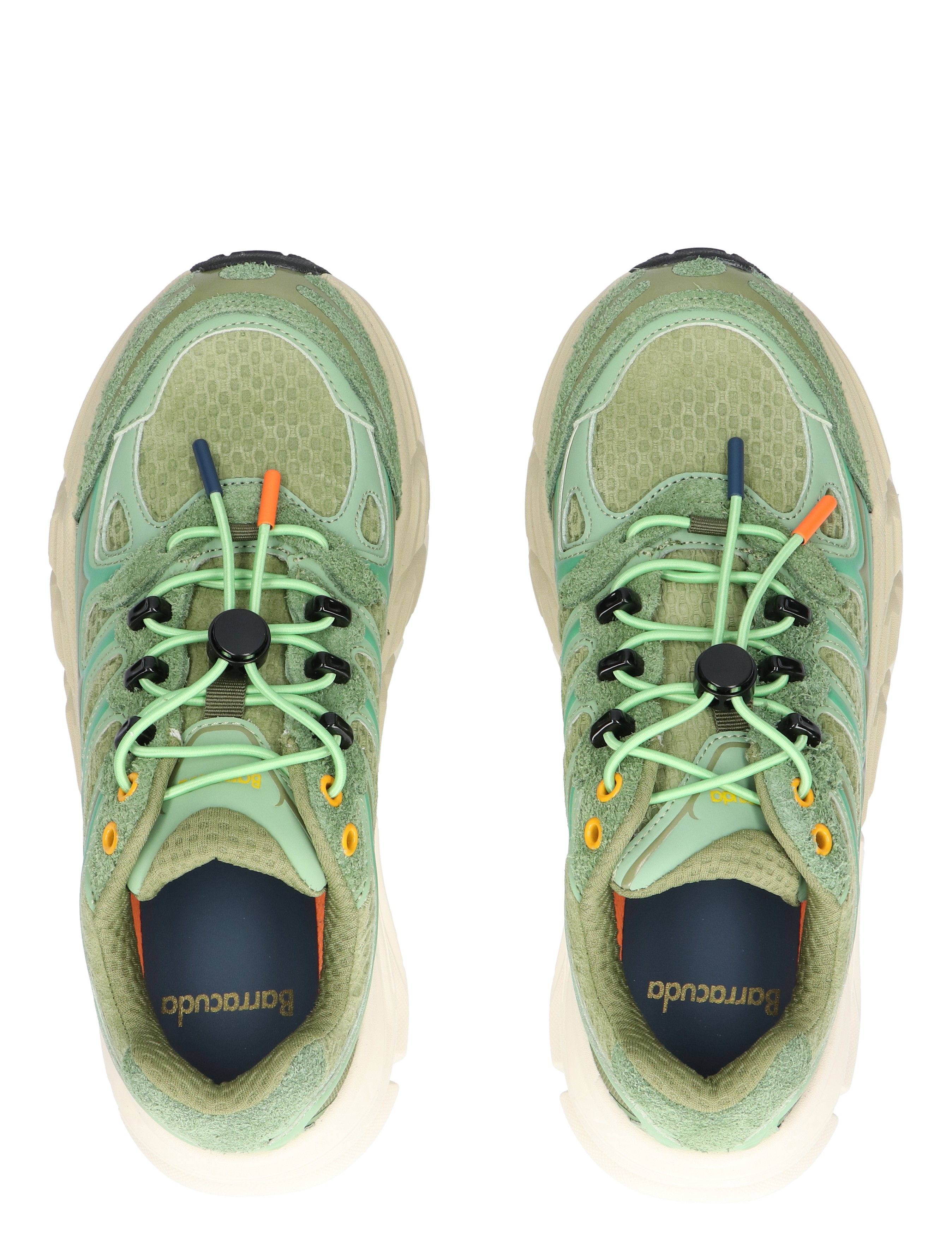 Barracuda Shoes - Round One Women V.2687 Green - Sneakers - Dames - Lage Sneakers - 48927_66_7