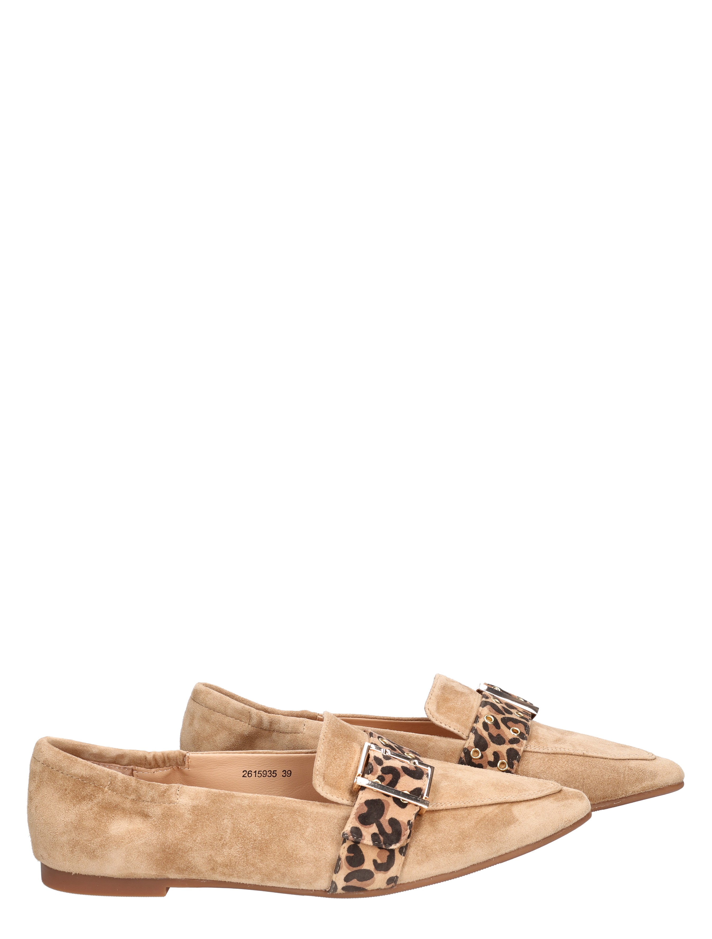 Di Lauro - Diomira Camel - Dames - Loafers - 50230_22_6