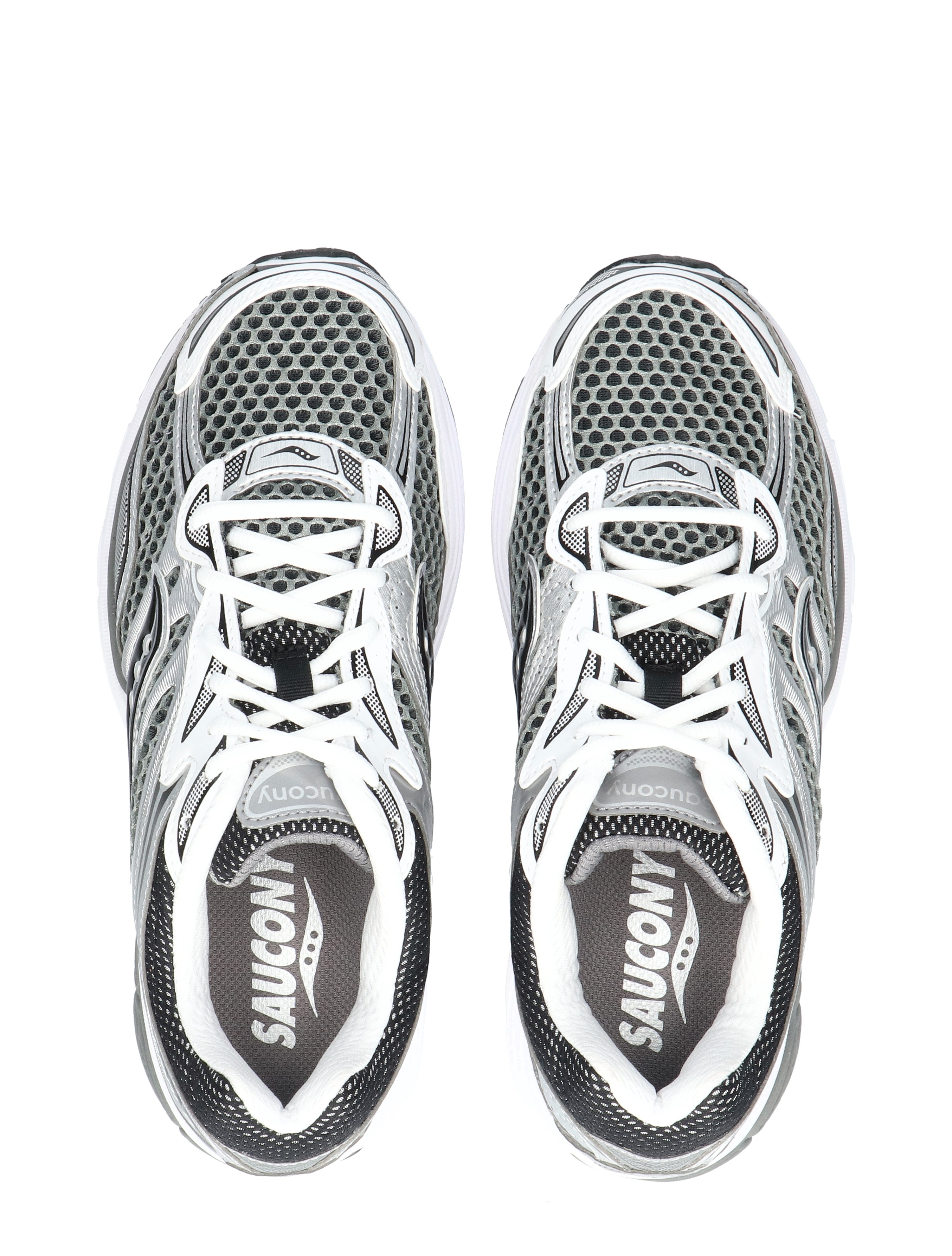 Saucony - Progrid Omni 9 Premium Women 42 Grey Silver - Dames - Sneakers - Lage Sneakers - 49687_91_8