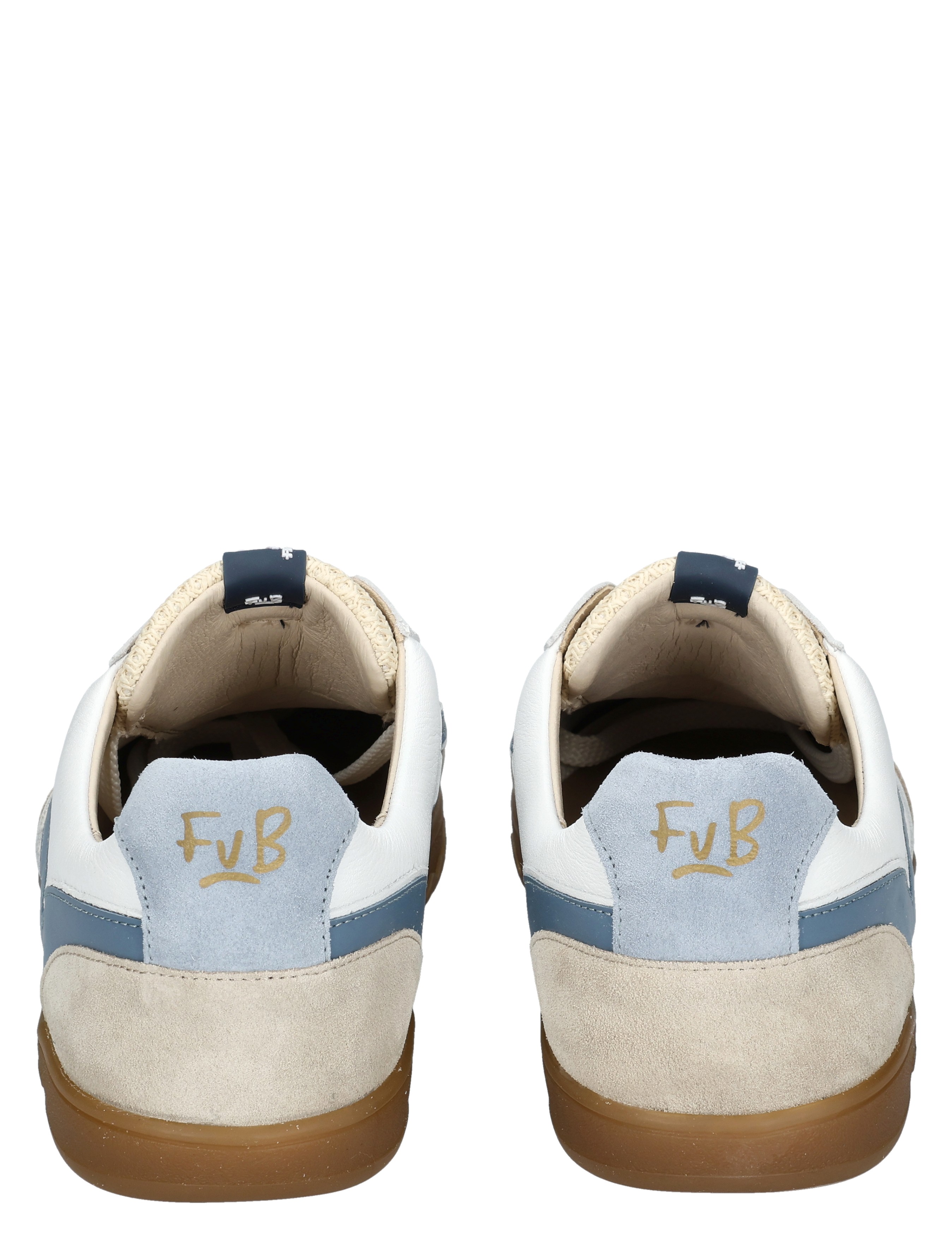 Floris van Bommel - De Zaler 10224 60-05 White Blue G+ Wijdte - Heren - Lage Sneakers - Sneakers - 50668_83_7