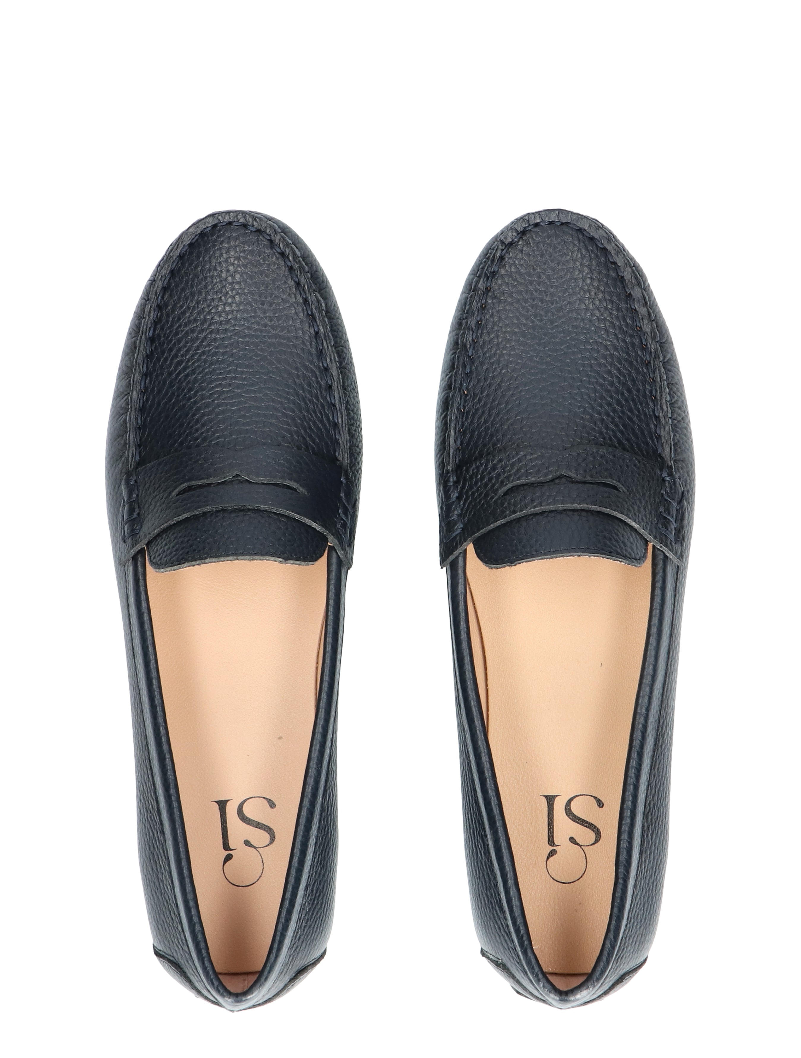Si - Wafae Dark Blue Lychee - Dames - Loafers - 47651_33_7