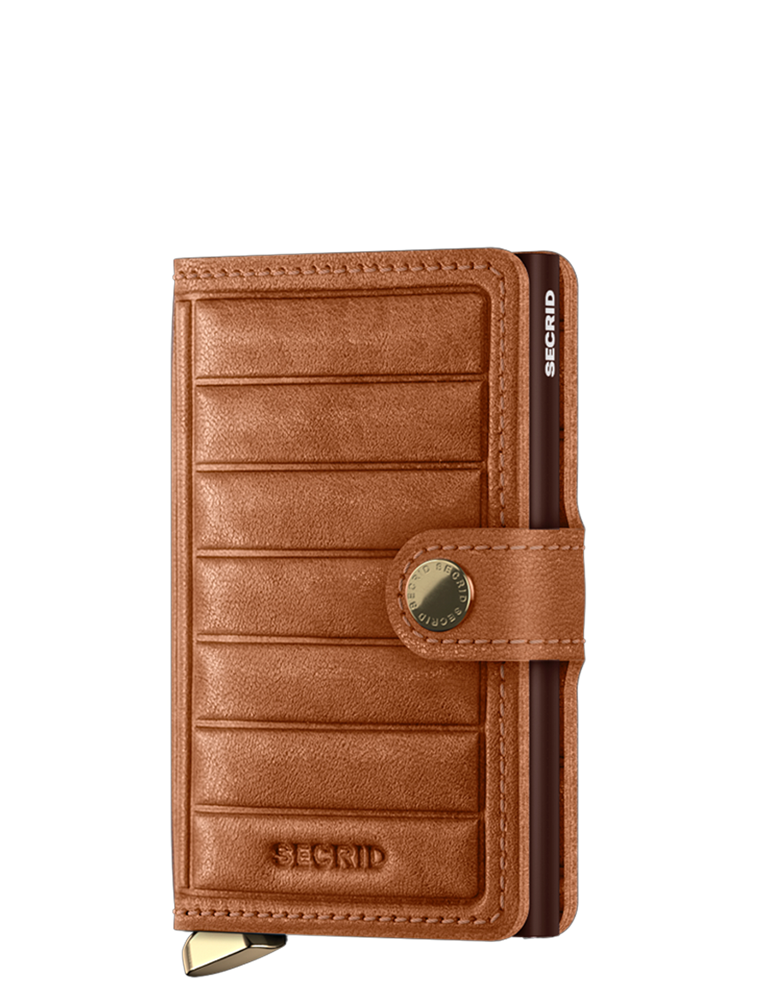 Miniwallet Emboss Cognac