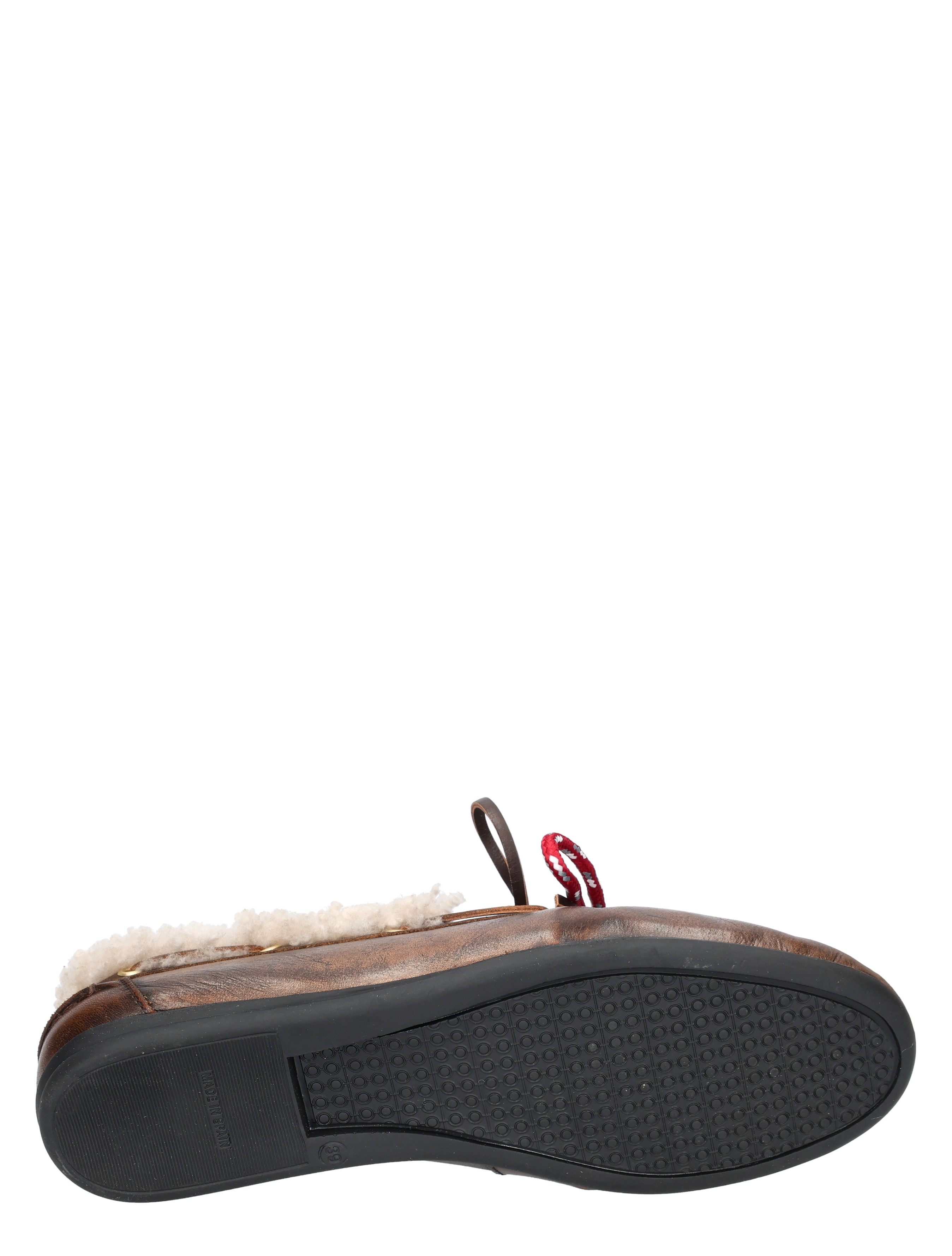 boot, shoe, shearling, brown, rubber sole