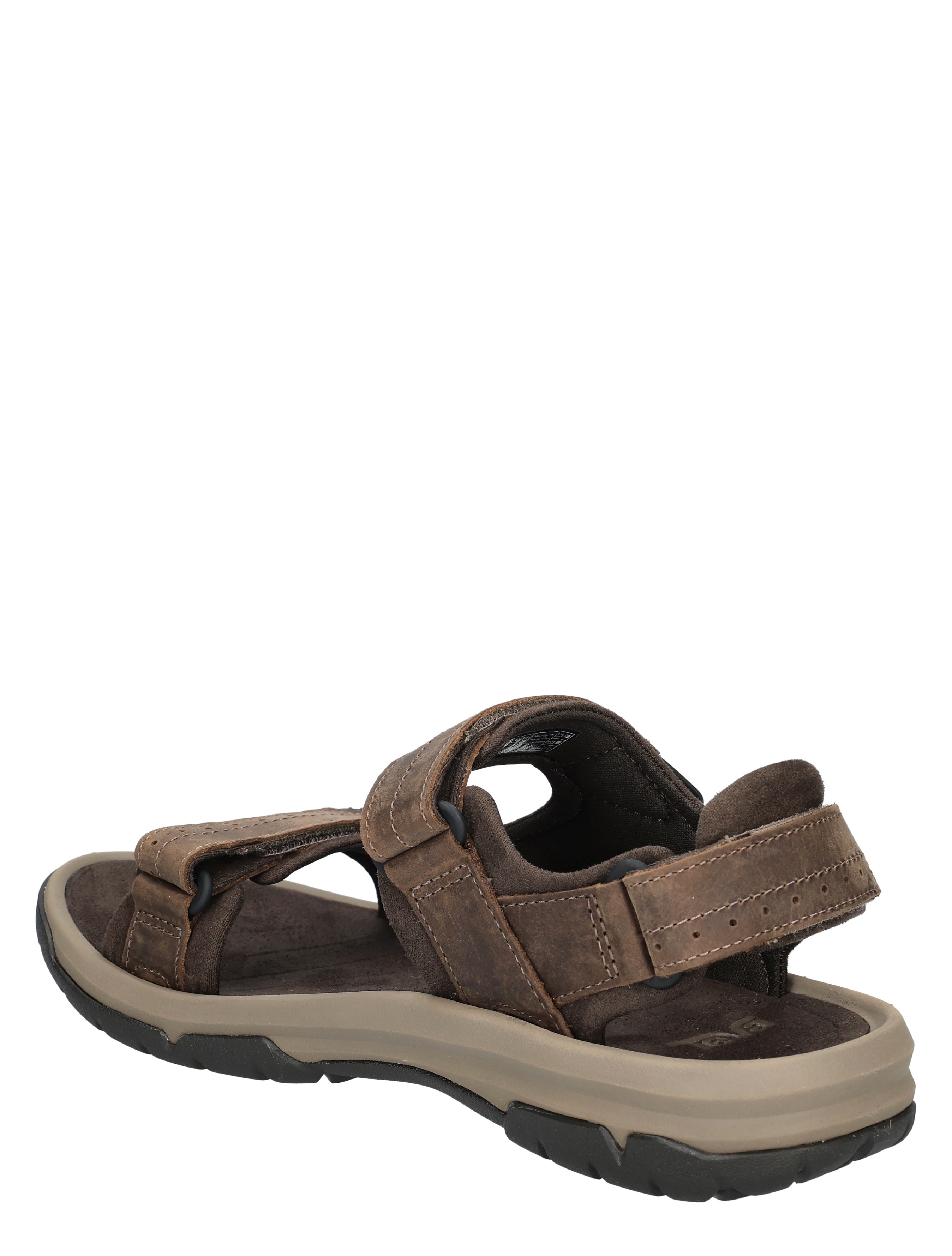 sandalen, bruin, sandalen met klittenband, waterbestendig?, rug arbeids?