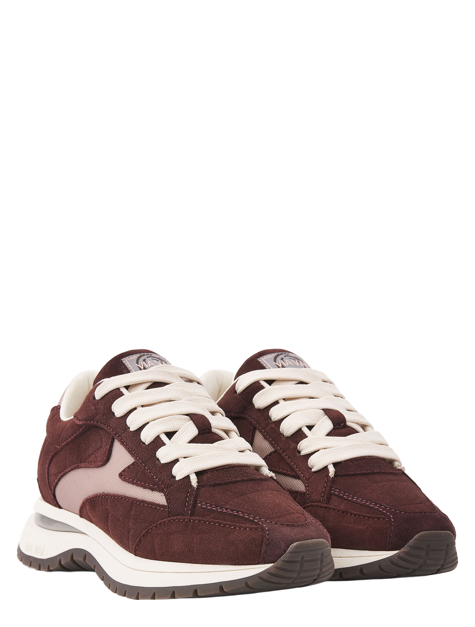 VIA VAI - 62343 Usher Riggs Burgundy - Dames - Sneakers - Lage Sneakers - 52859_44_2