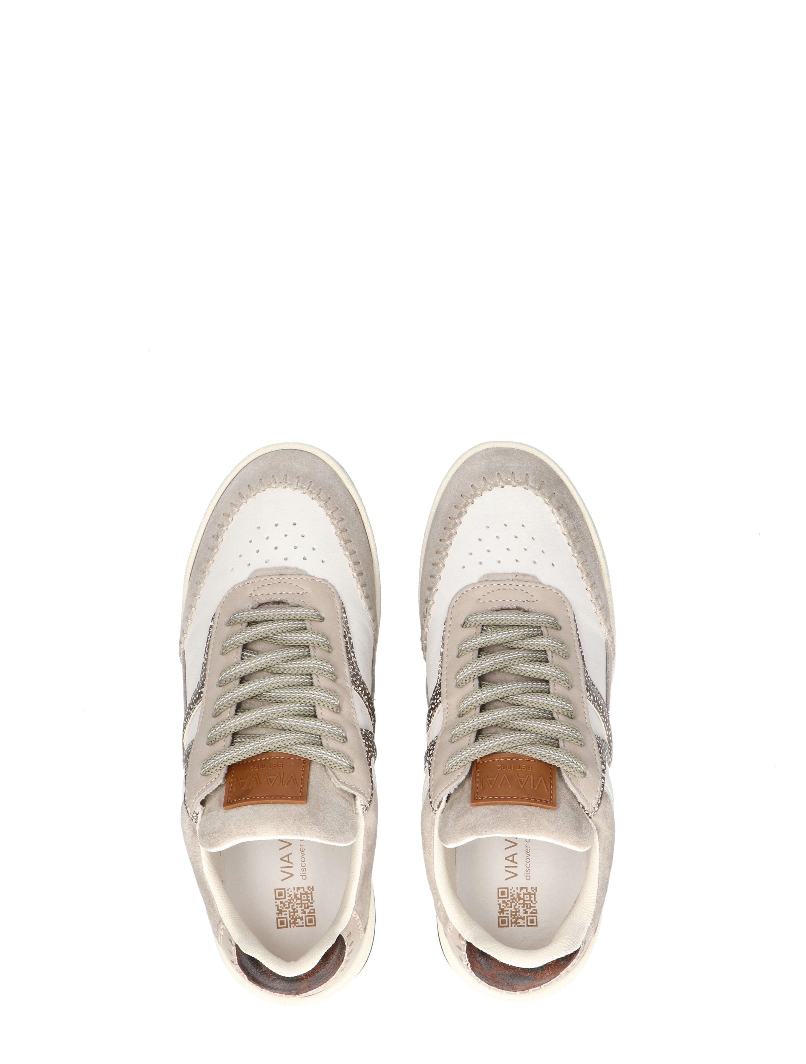 VIA VAI - Sam Olivia 62171 03-903 Anthracite - Sneakers - Dames - Lage Sneakers - 49331_99_7