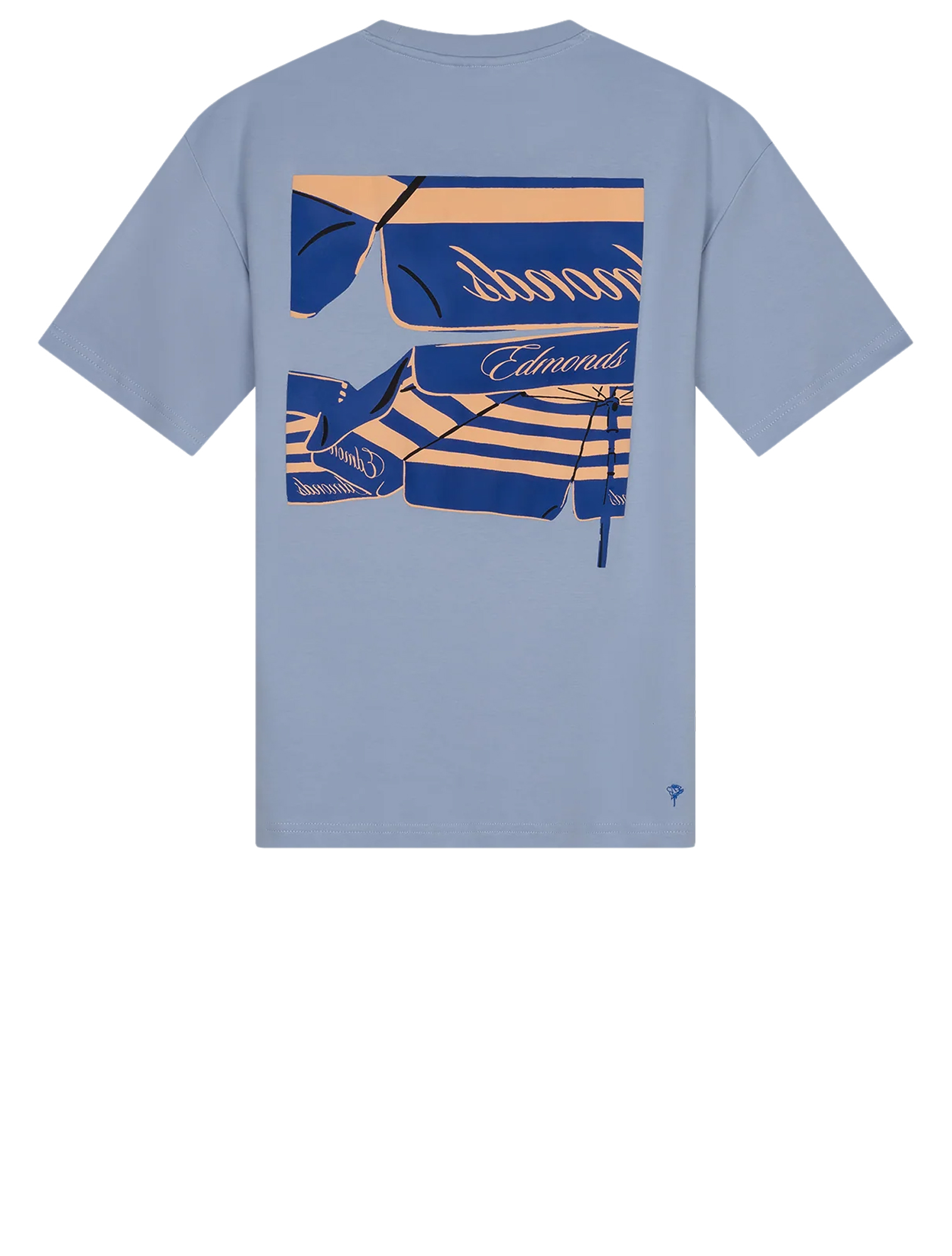 Edmonds - Puff Parasol Grey Blue - Heren - T-Shirts & Polos - 51030_99_1
