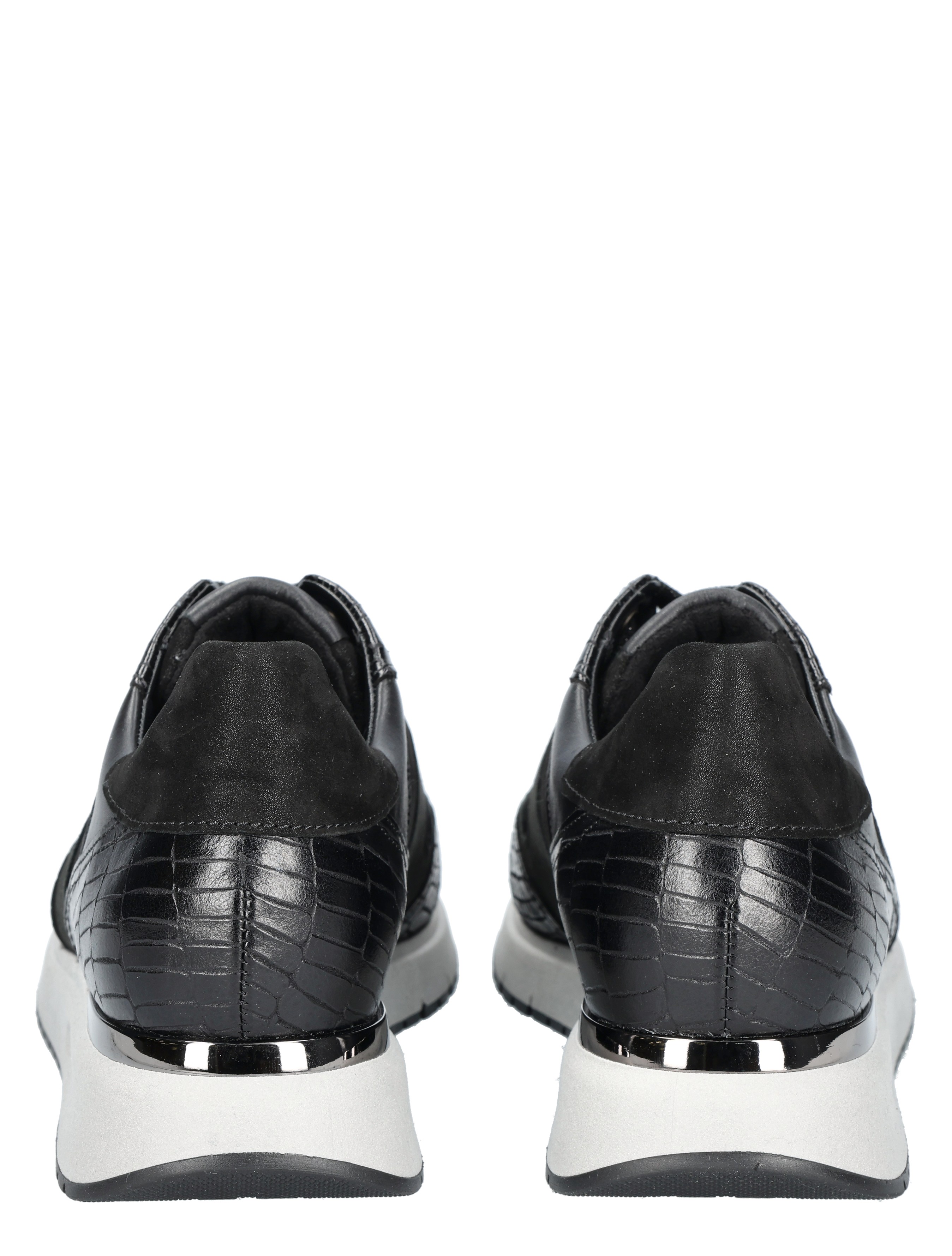 Gabor - 76.445.17 Black H-wijdte - Dames - Veterschoenen - Casual Veterschoenen - 48908_11_6