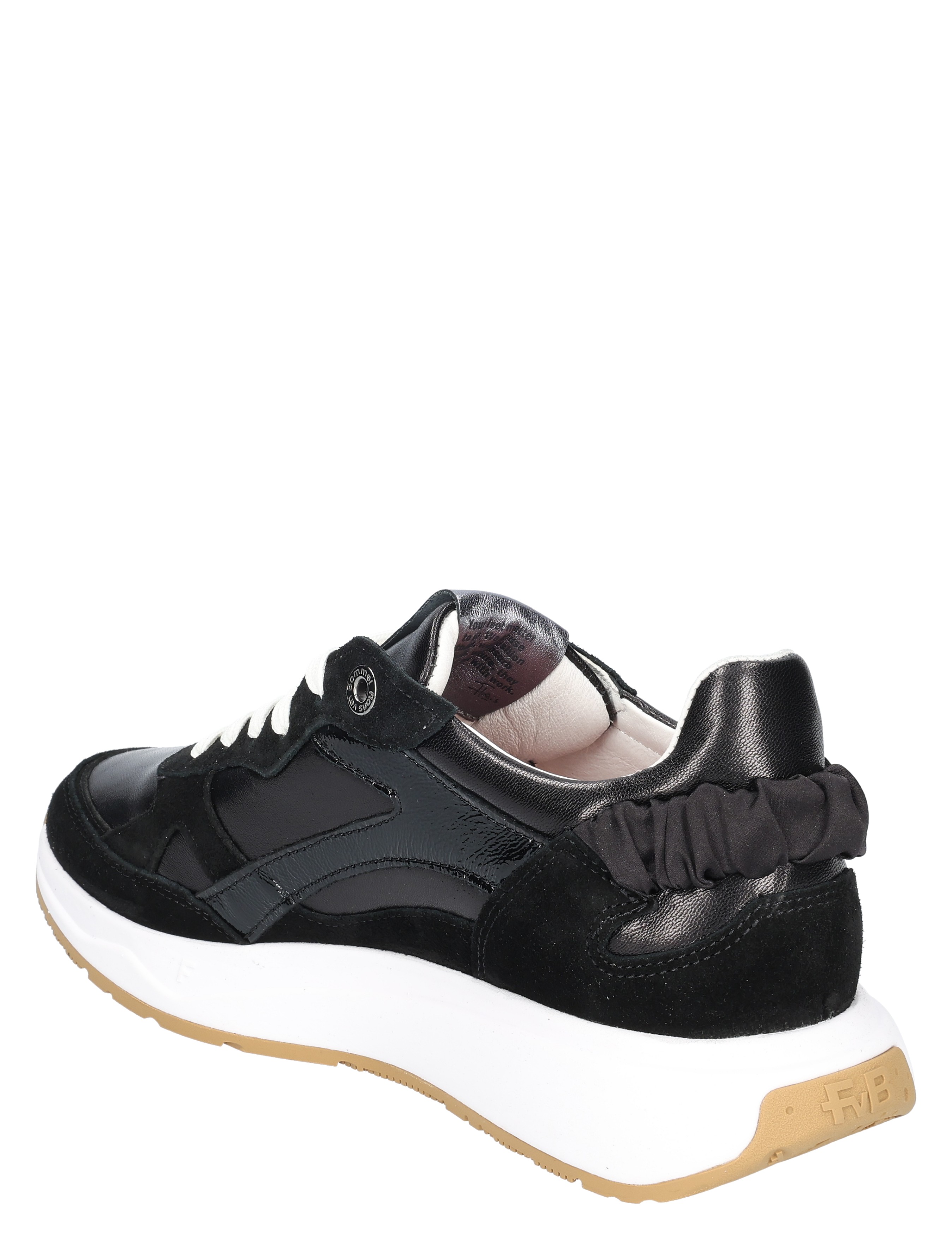 Floris van Bommel - De Suvi 10156 10-01 Black G-Wijdte - Dames - Sneakers - Lage Sneakers - 50833_11_4