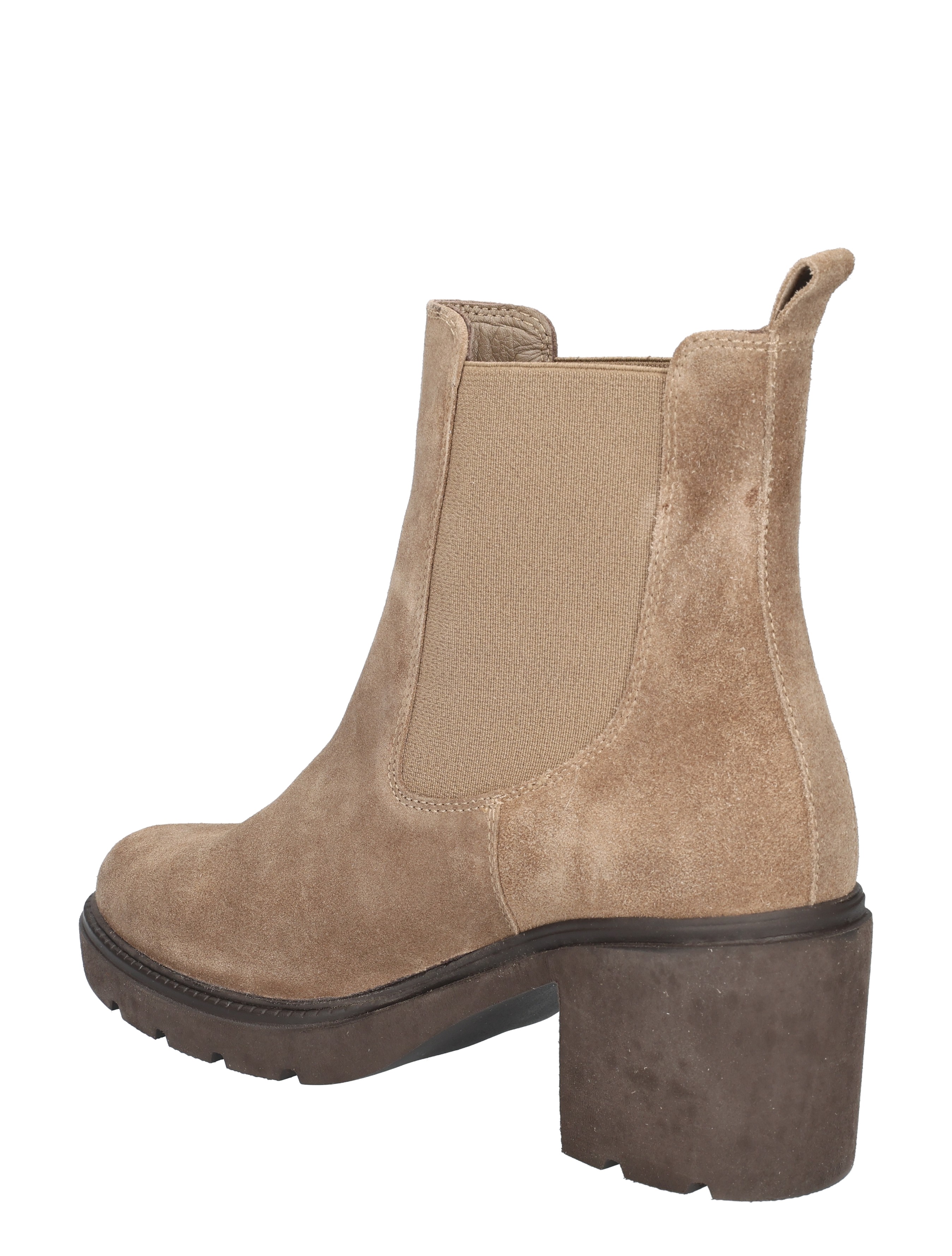 Gioia - Yvette Taupe Suede - Dames - Boots - Chelsea Boots - 49475_77_4