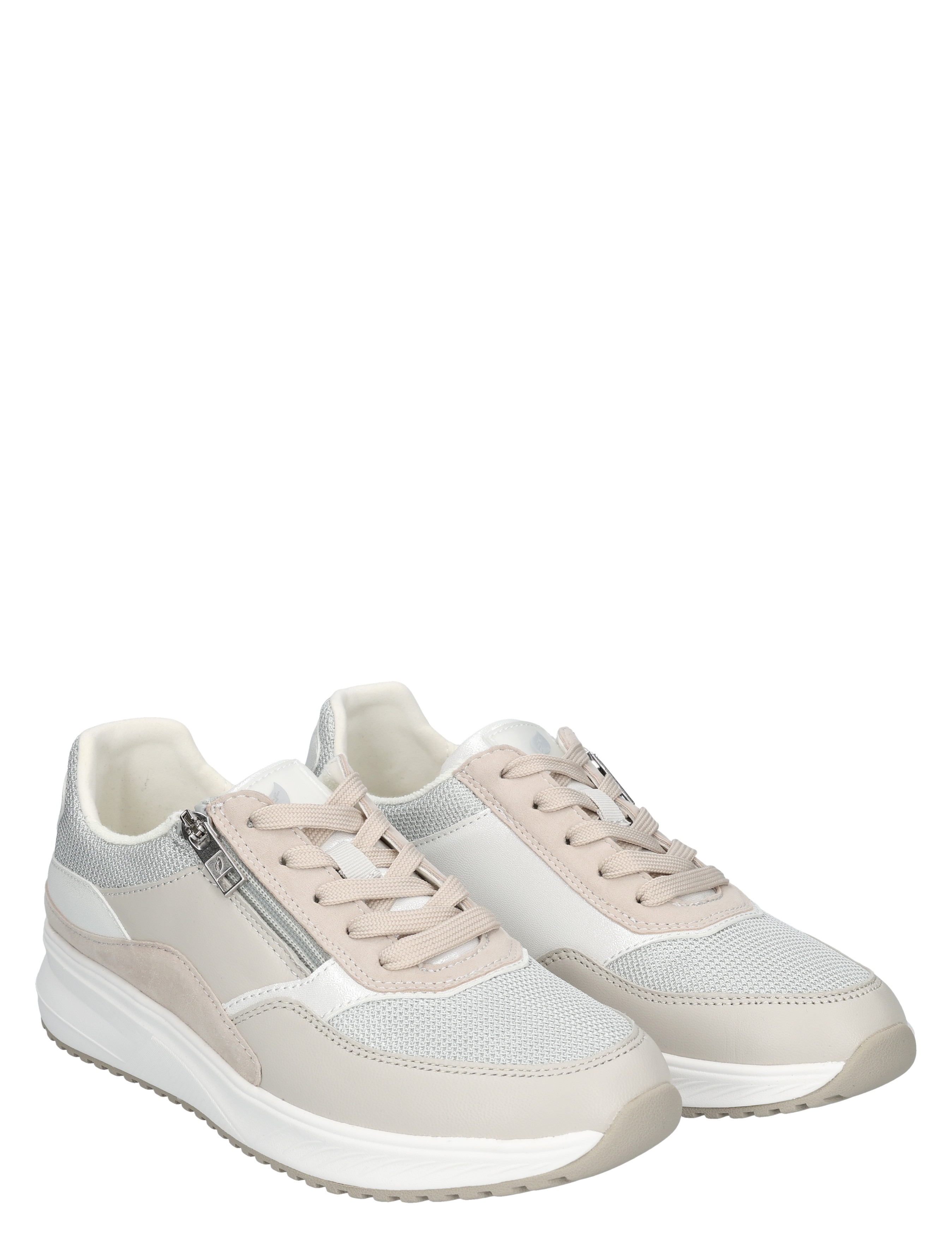 Waldlaufer - 765001 101 339 Aston Mesh Grau - Dames - Veterschoenen - Casual Veterschoenen - 50382_79_5