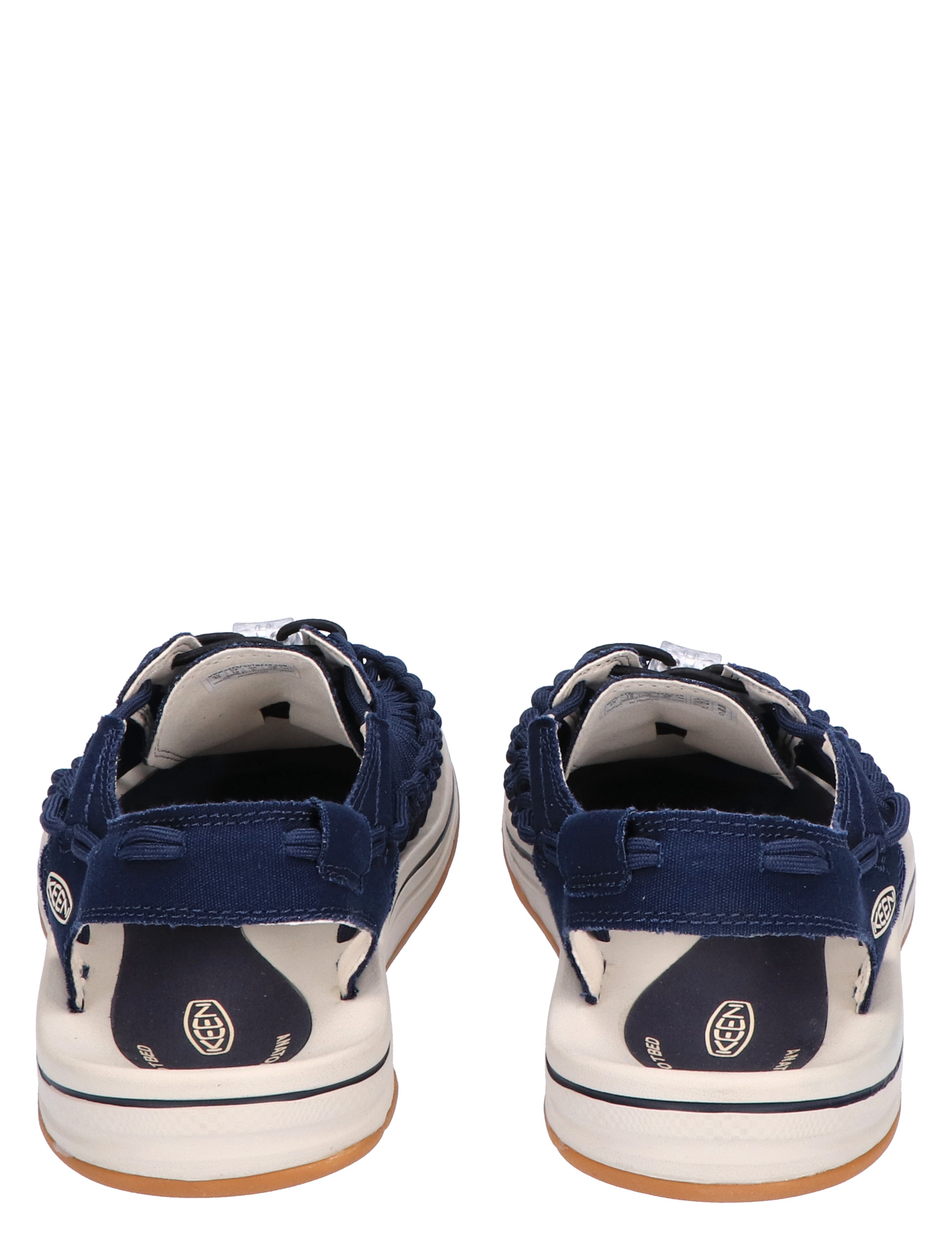 Keen Footwear - Uneek Canvas Open Air Sneaker Navy Birch - Heren - Sandalen - 44812_33_6