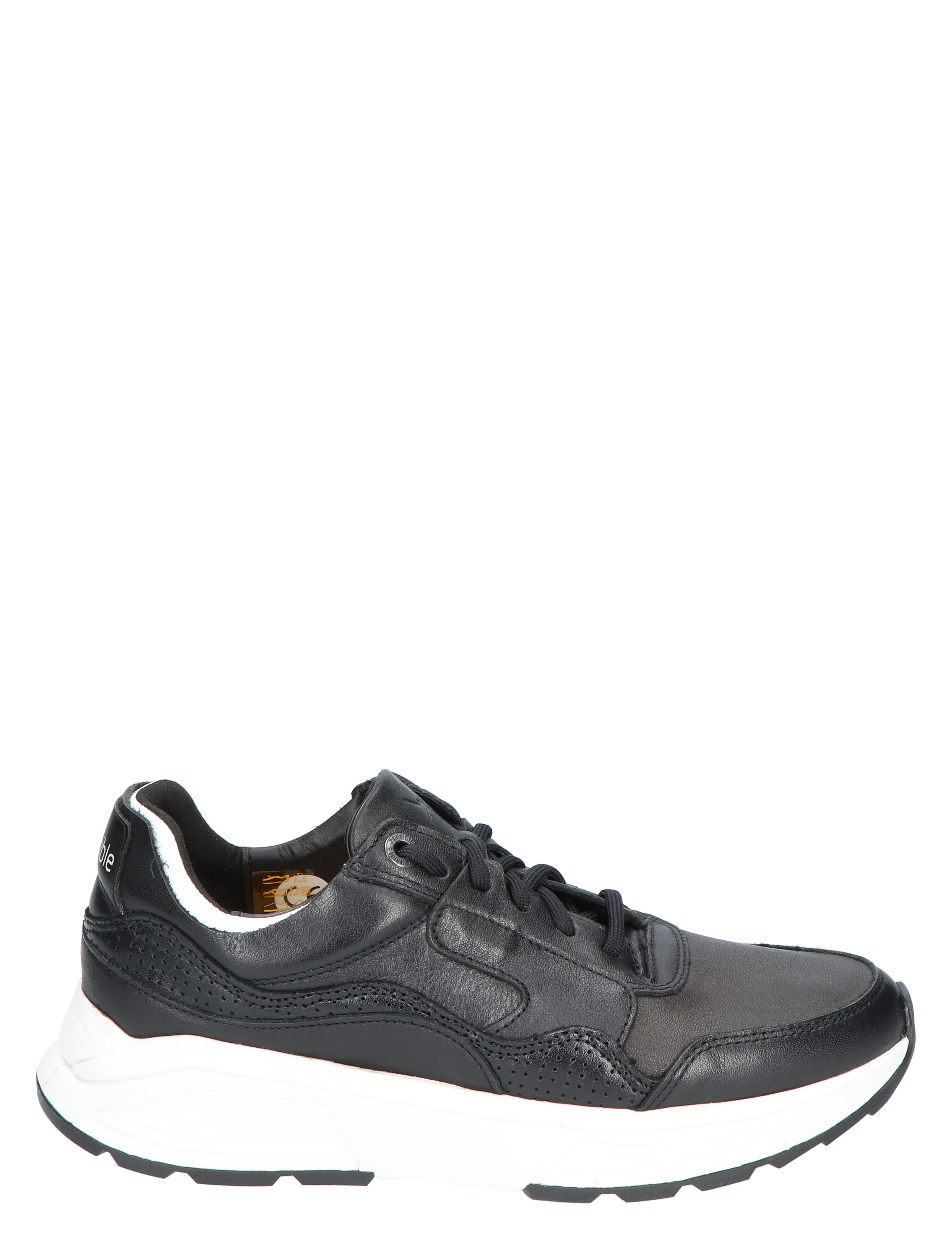 Xsensible - 33000.3 Golden Gate Lady Black G-Wijdte - Sneakers - Dames - Lage Sneakers - Veterschoenen - Casual Veterschoenen - 38096_18_1