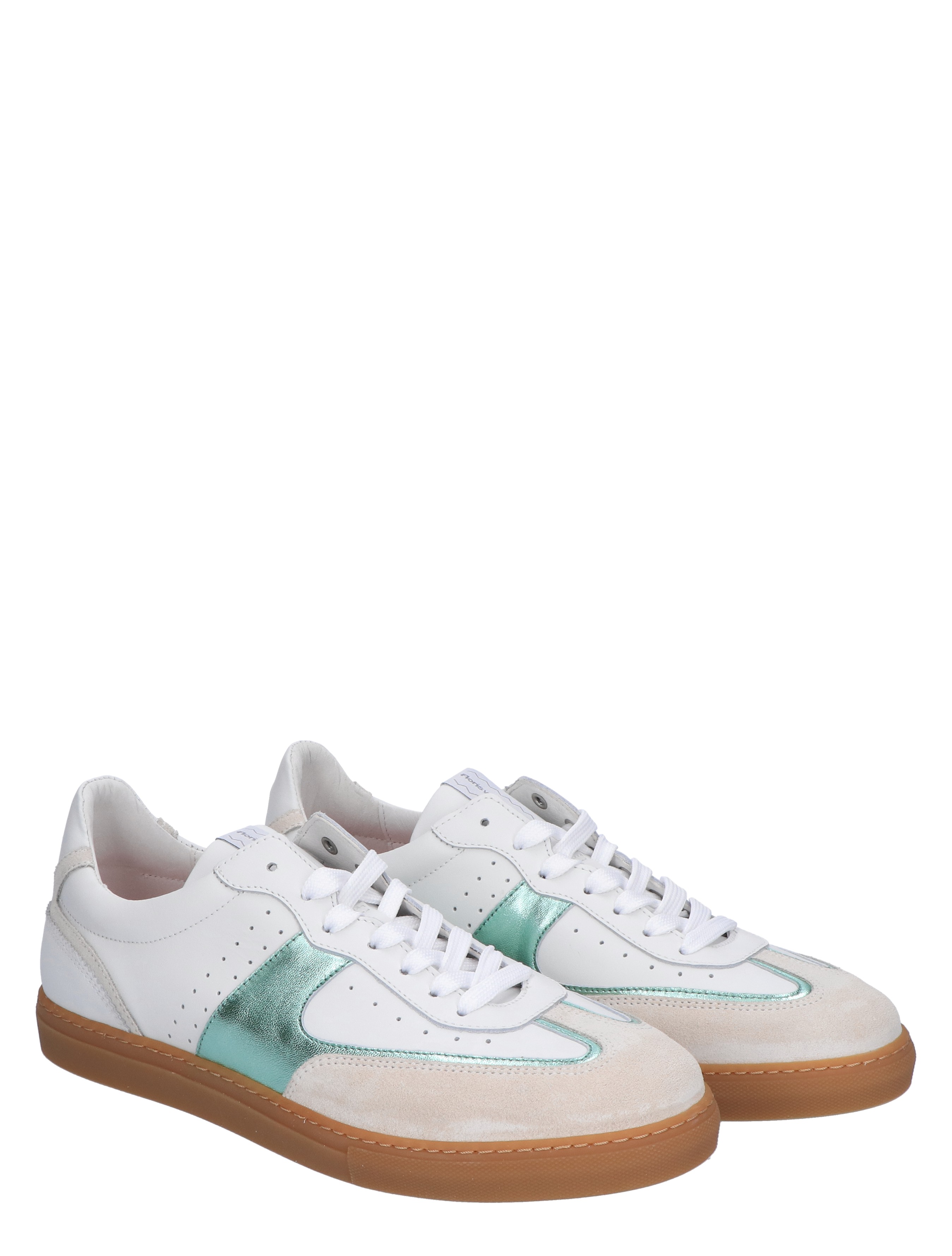 Floris van Bommel - Minni 60-05 White Green G-Wijdte - Sneakers - Dames - Lage Sneakers - 47136_86_5