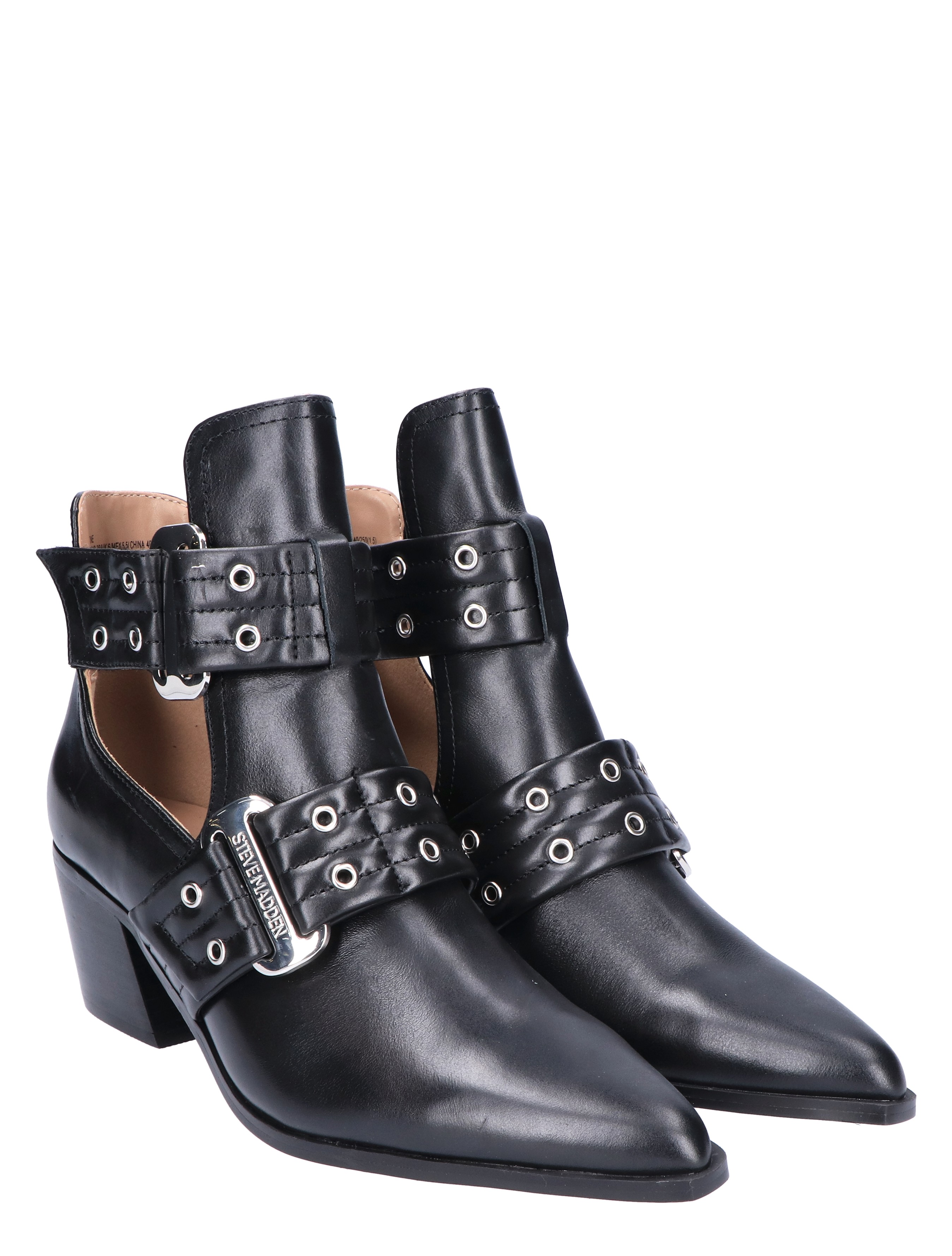 Steve Madden - Grazia Black Patent - Dames - Boots - Enkellaarsjes - 45825_10_5