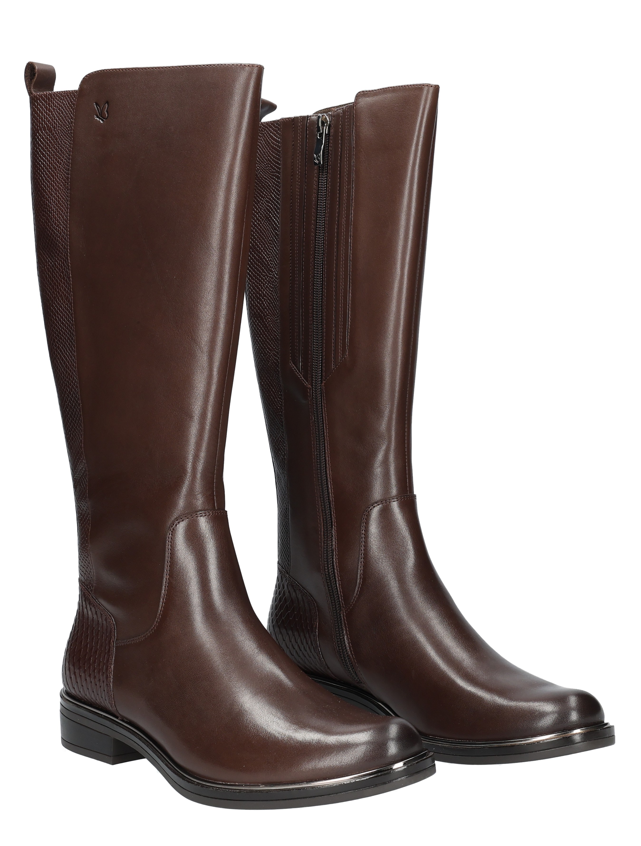 Caprice - 25515 Brown - Dames - Boots - Lange Laarzen - 48838_22_5