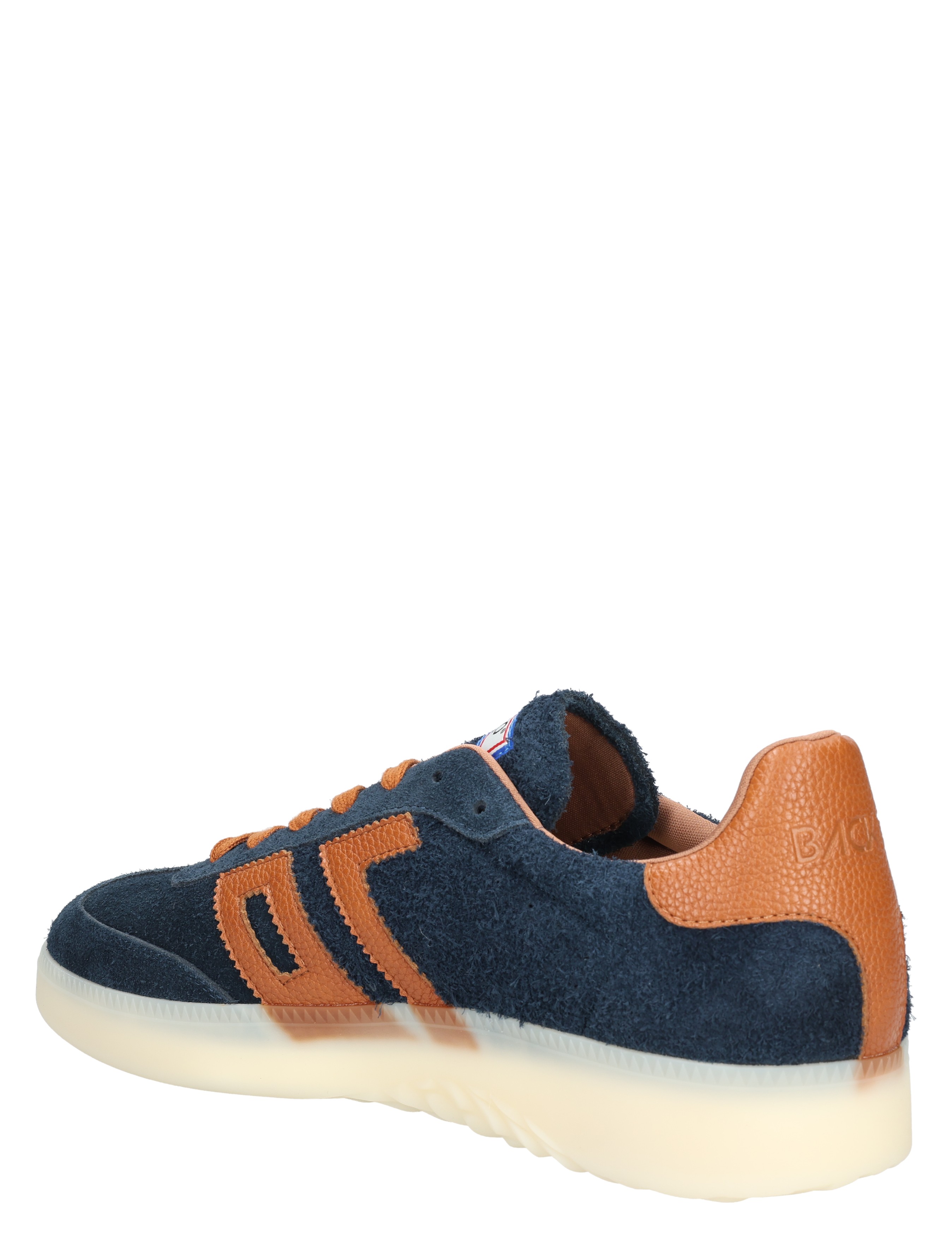 Back 70 - Boston LS01 Long Suede Navy - Heren - Lage Sneakers - Sneakers - 48924_33_4