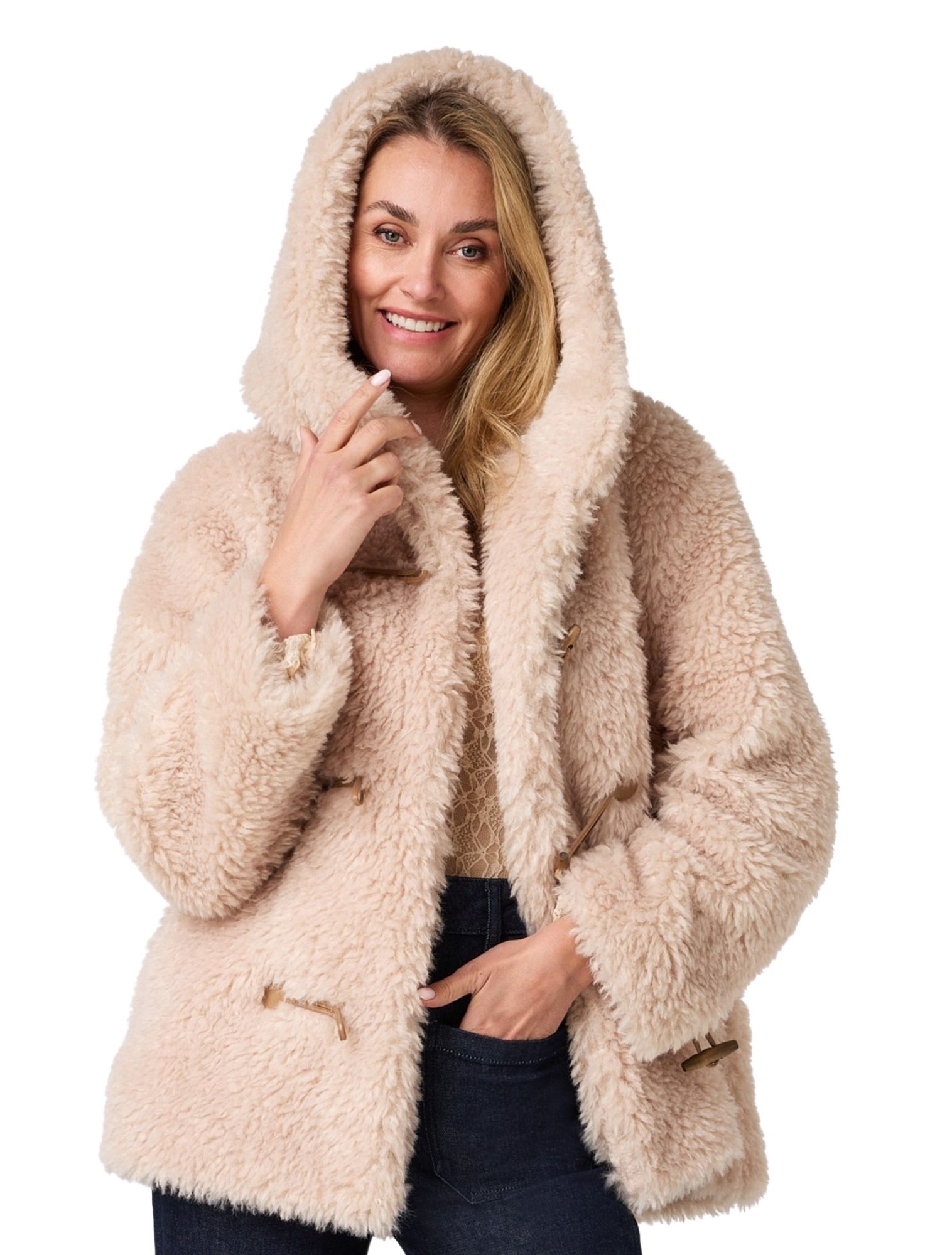 Ibana - Charisma Buttercream Beige - Dames - Jassen en Jacks - 48302_77_3