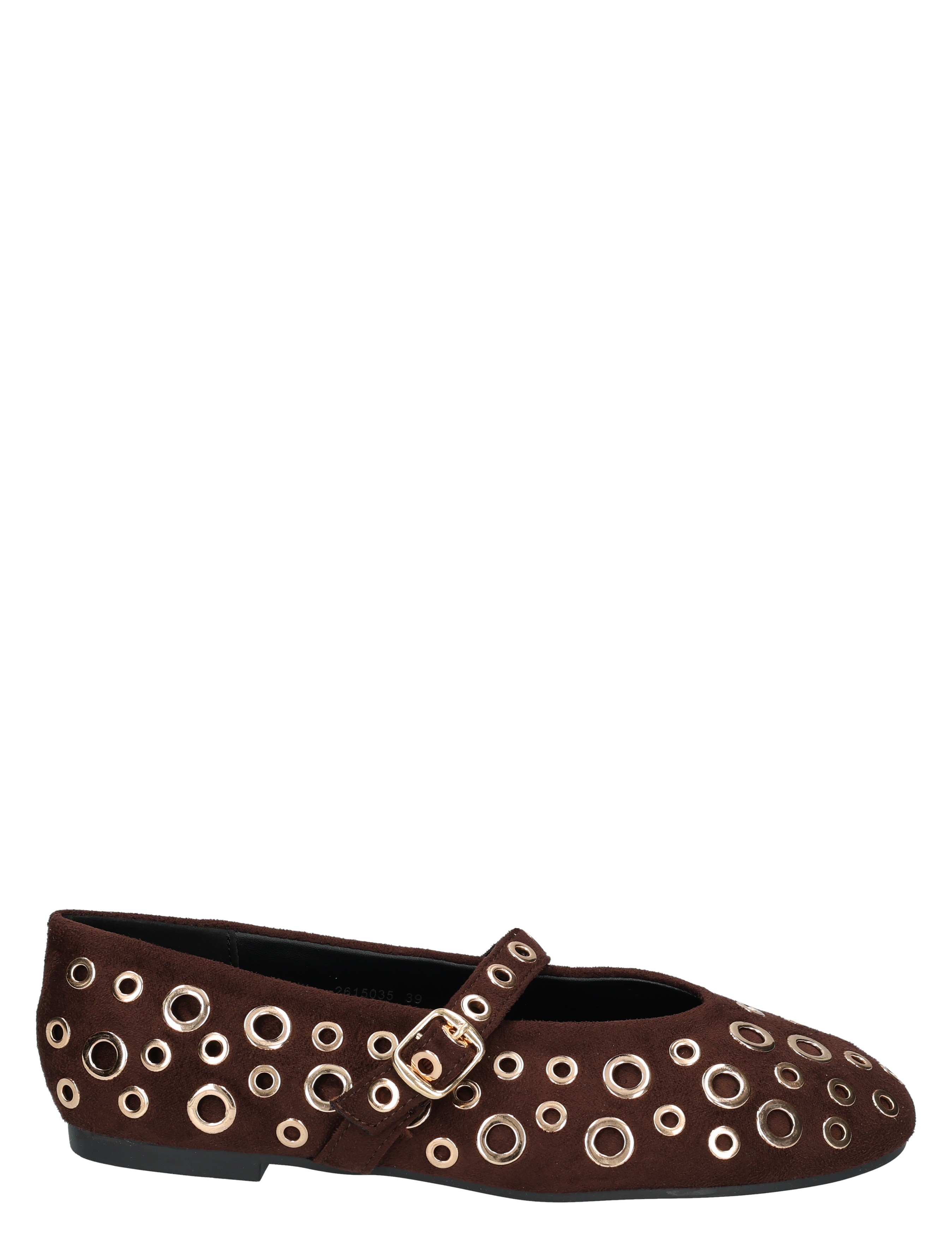 Vivian Ray - Zoi 2615035 D.Brown Microfiber - Dames - Ballerinas - 50204_22_1