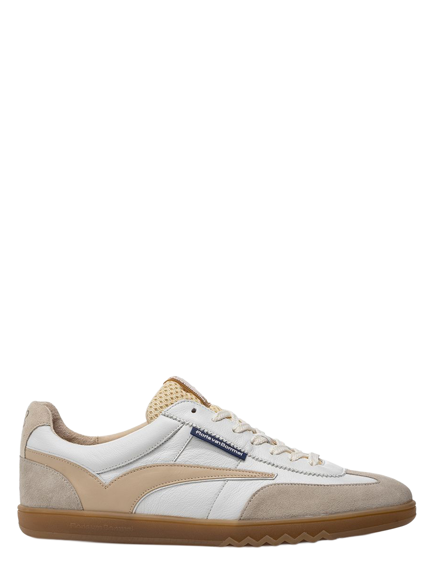 Floris van Bommel - De Zaler 10224 01.21 White Beige G+Wijdte - Heren - Lage Sneakers - Sneakers - 51433_87_1