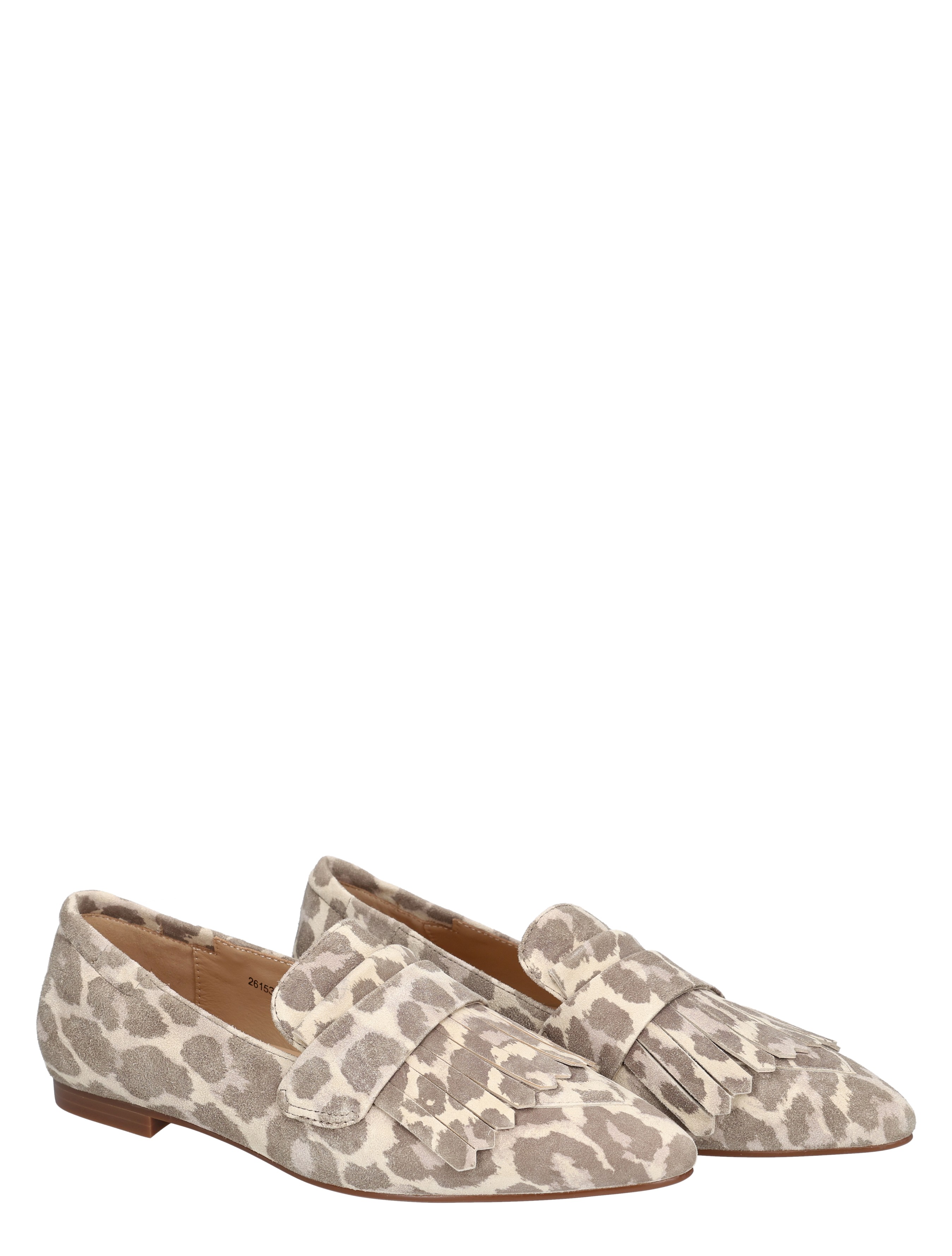 Di Lauro - Dasia Beige Leopard - Dames - Loafers - 50265_72_5