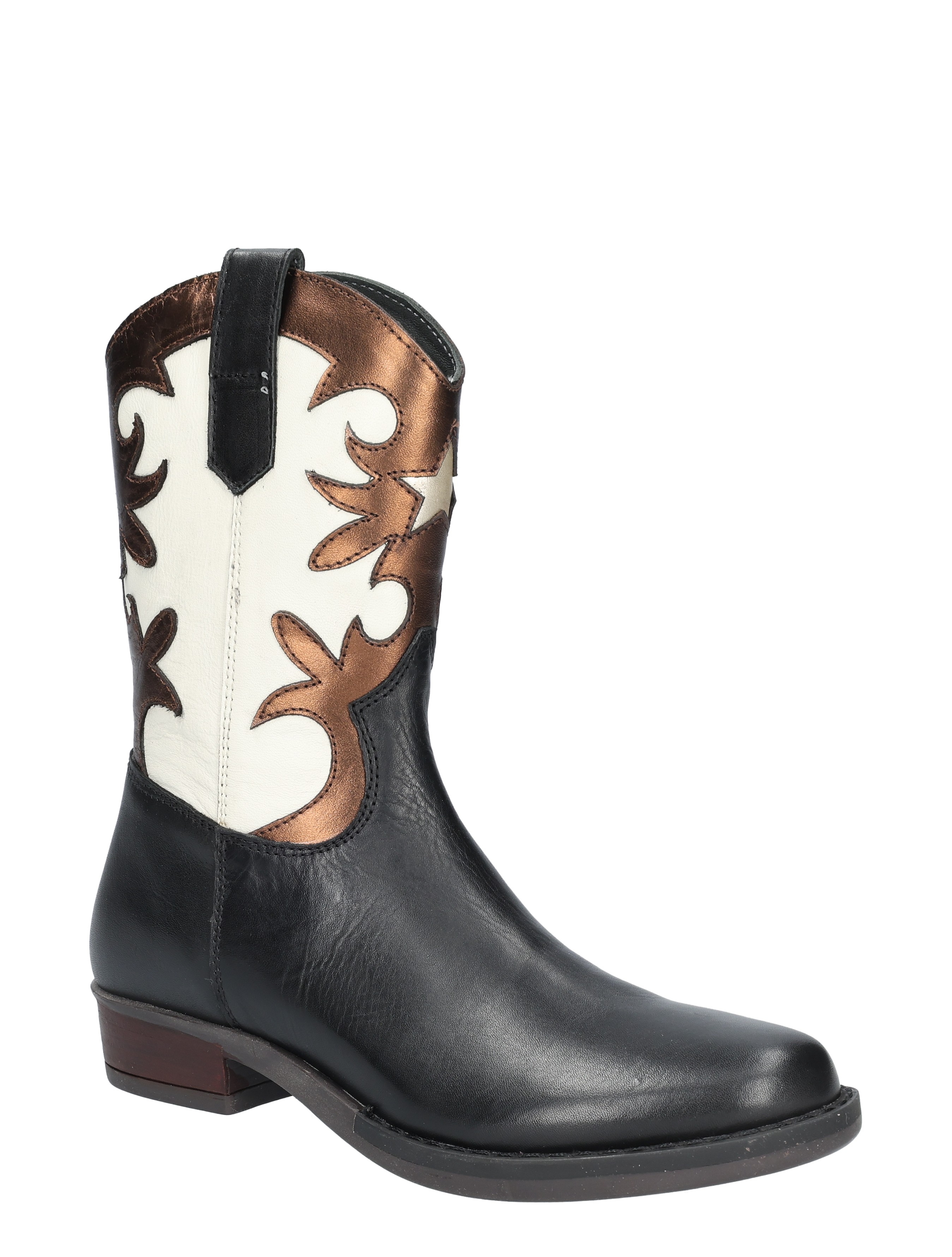 Hip - H1165 Black Combi - Meisjes - Boots - Cowboylaarzen - 49271_18_3