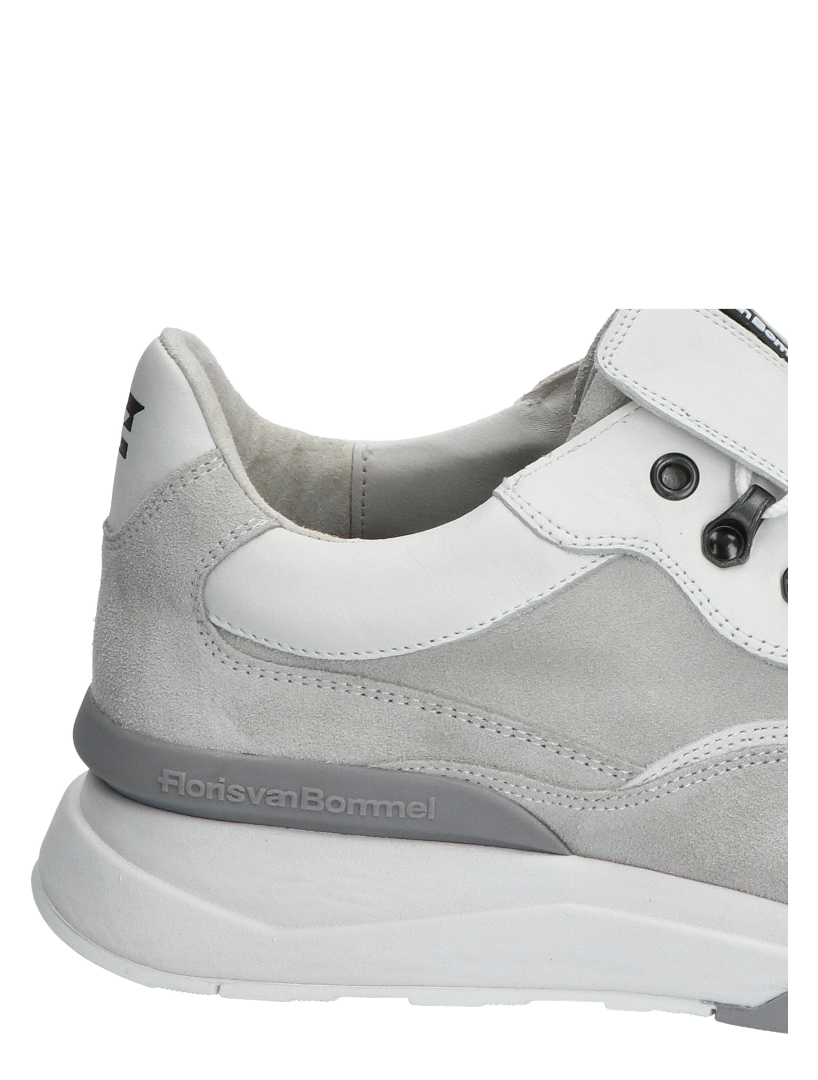 Floris van Bommel - De Zager 01.05 White G+ Wijdte - Heren - Lage Sneakers - Sneakers - 41328_88_9