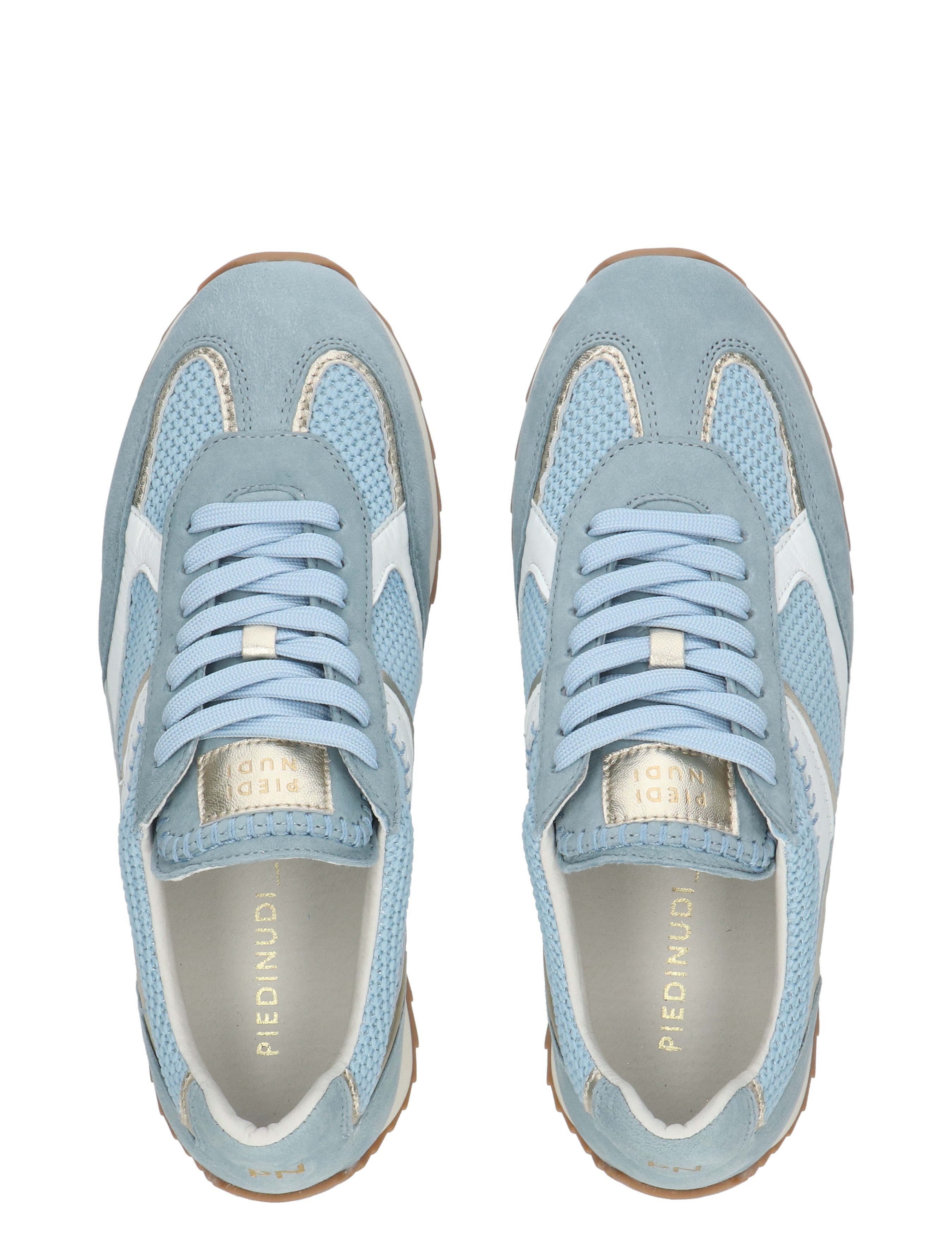 Piedi Nudi - Harlem 05.05 Light Blue H-Wijdte - Dames - Veterschoenen - Casual Veterschoenen - 50523_33_7