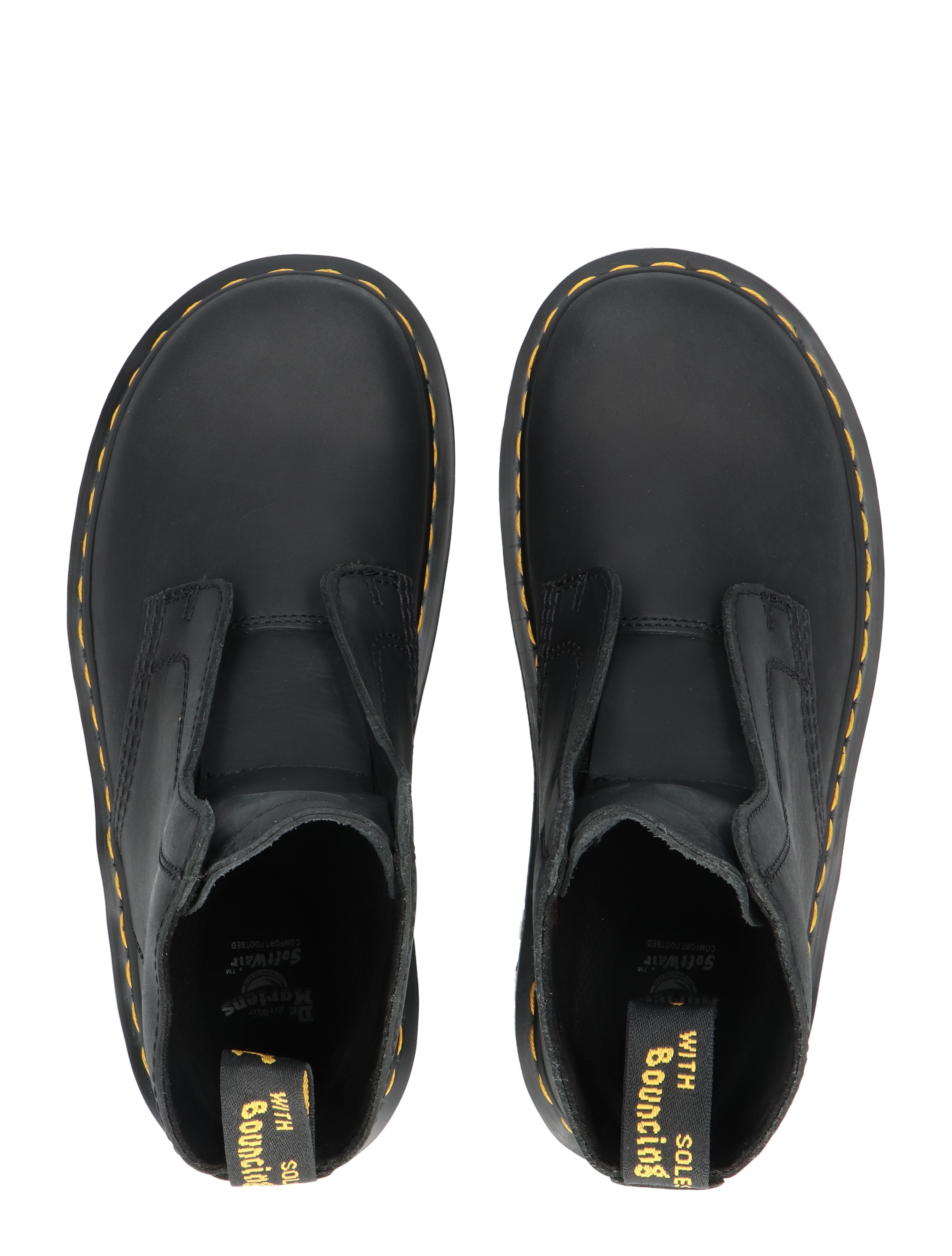 Dr. Martens - Zebzag Lace Less Black Wyoming - Dames - Boots - Enkellaarsjes - 48221_11_7