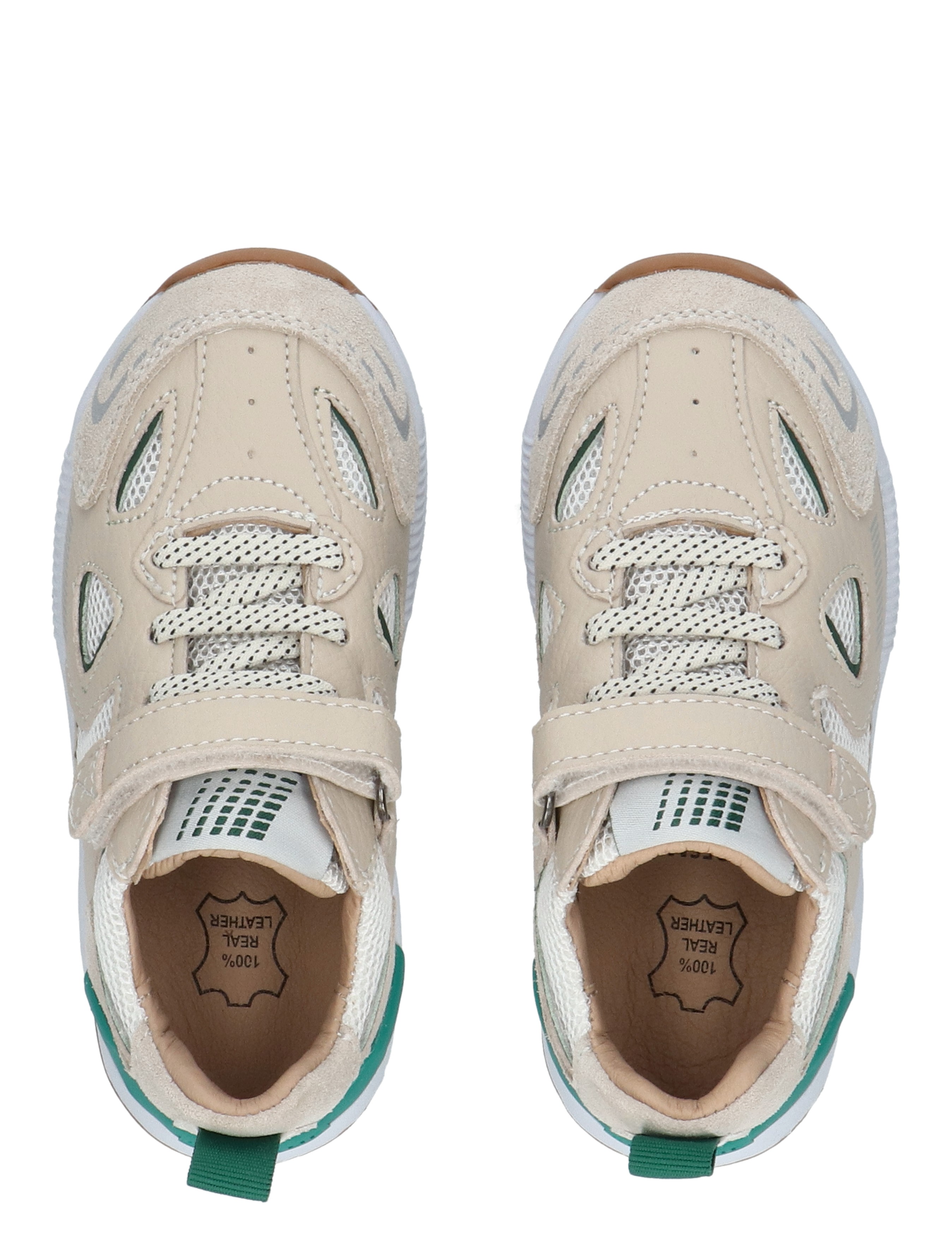 Shoesme - ST26S022 A Beige Green - Jongens - Veterschoenen - 50289_76_7