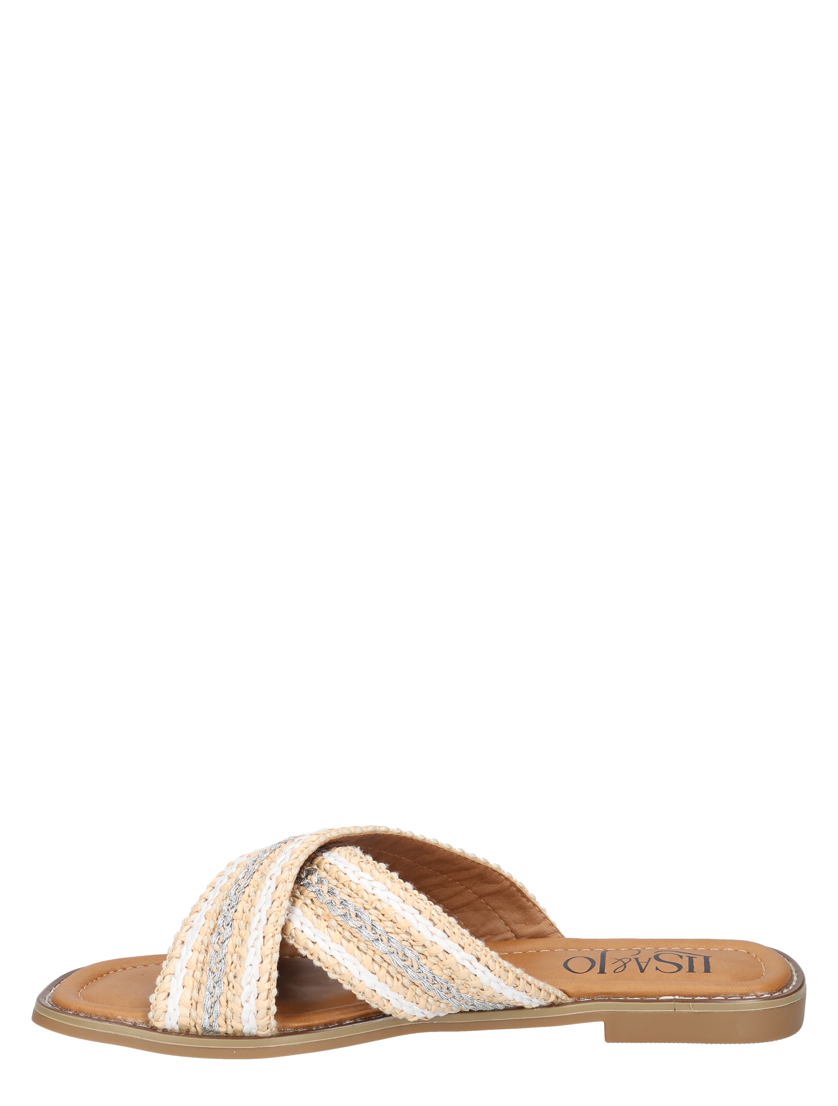 Lisa & Jo - Zahide Silver Beige - Dames - Muiltjes - 50300_77_3