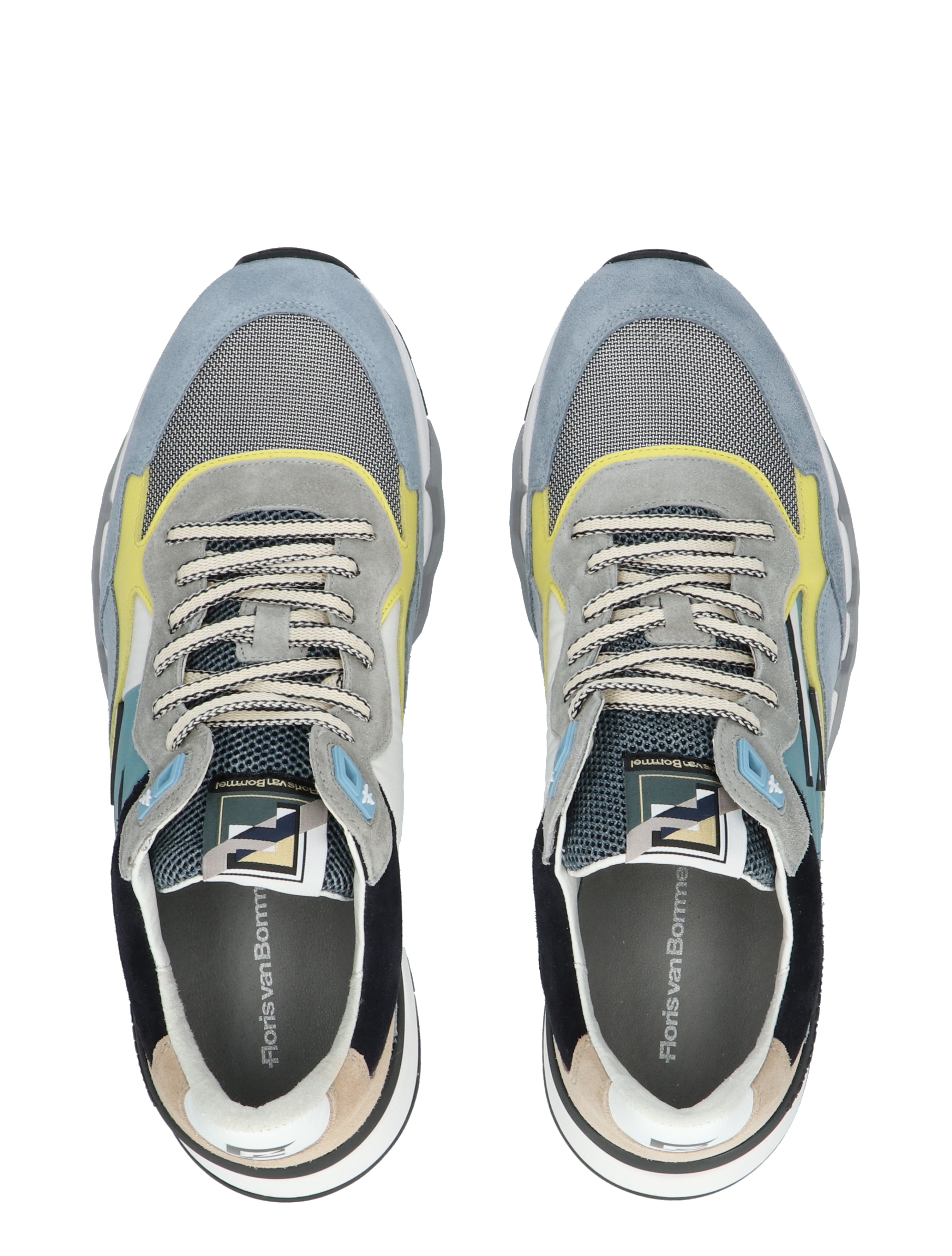 Floris van Bommel - De Zager 42-03 Light Blue G+ Wijdte - Heren - Lage Sneakers - Sneakers - 47123_33_7