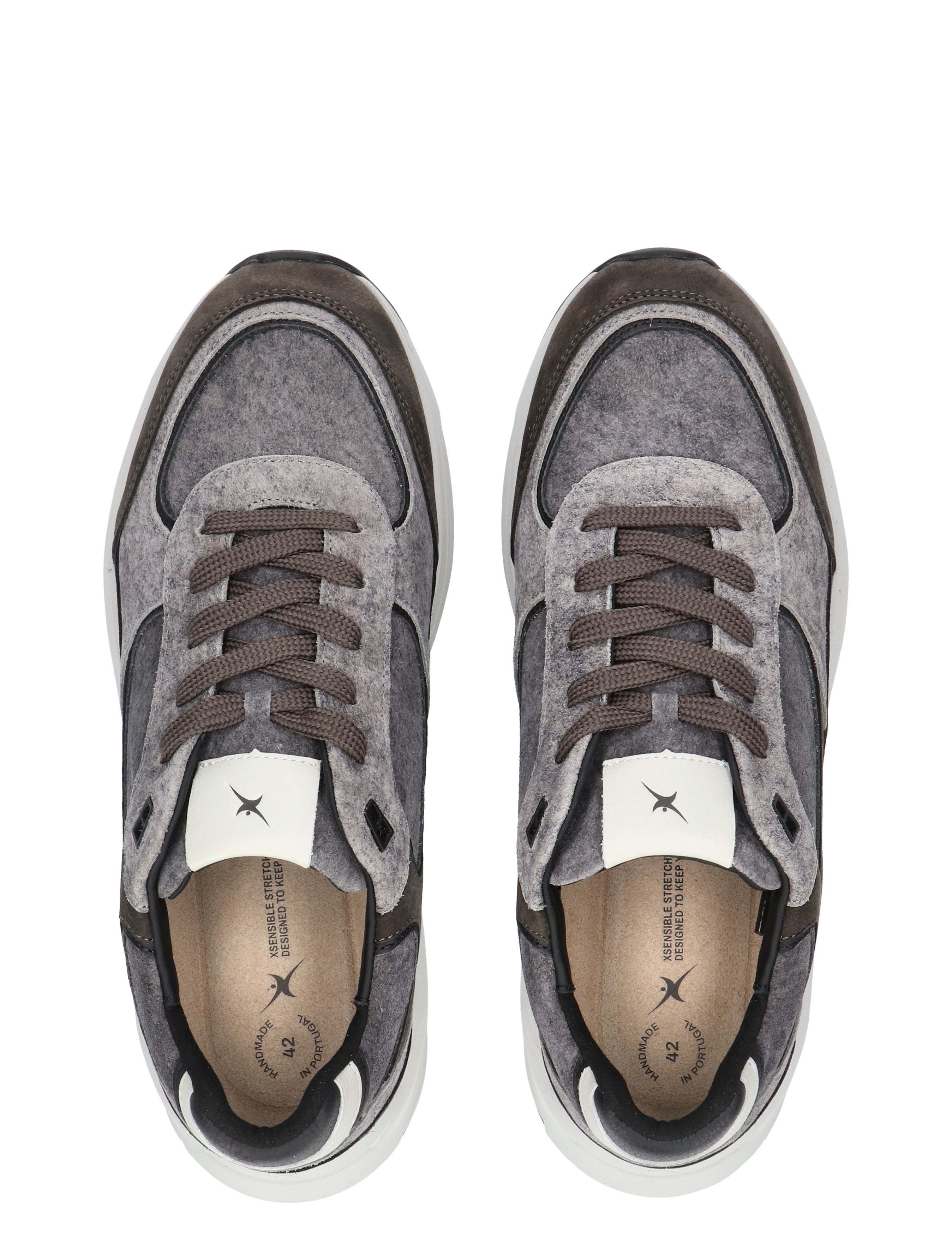 sneakers, grijs, suede, luxe, laces