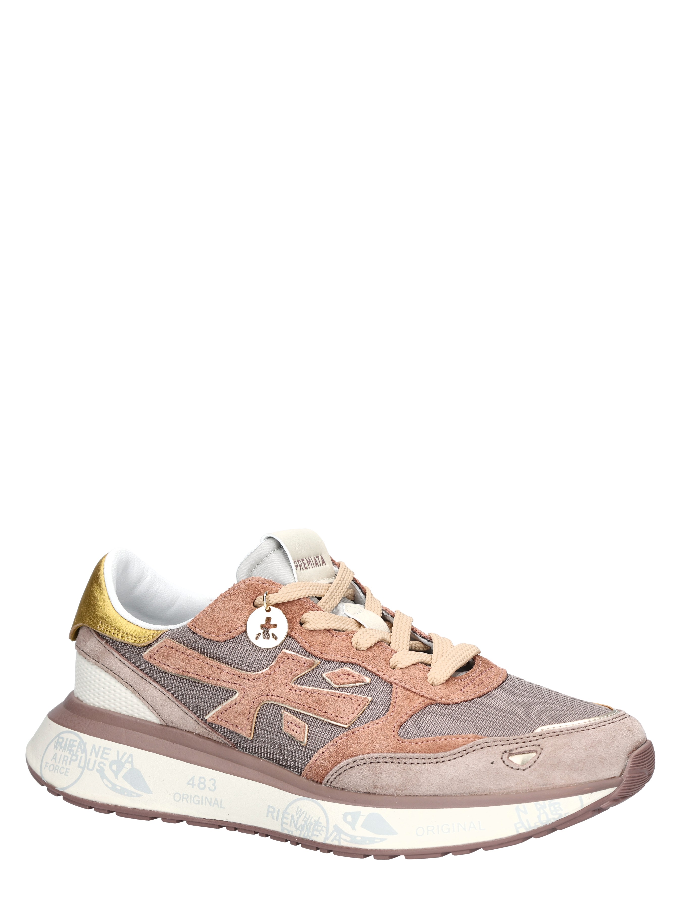 Premiata - Lauryn Women 7801 Pink - Sneakers - Dames - Lage Sneakers - 48271_48_3