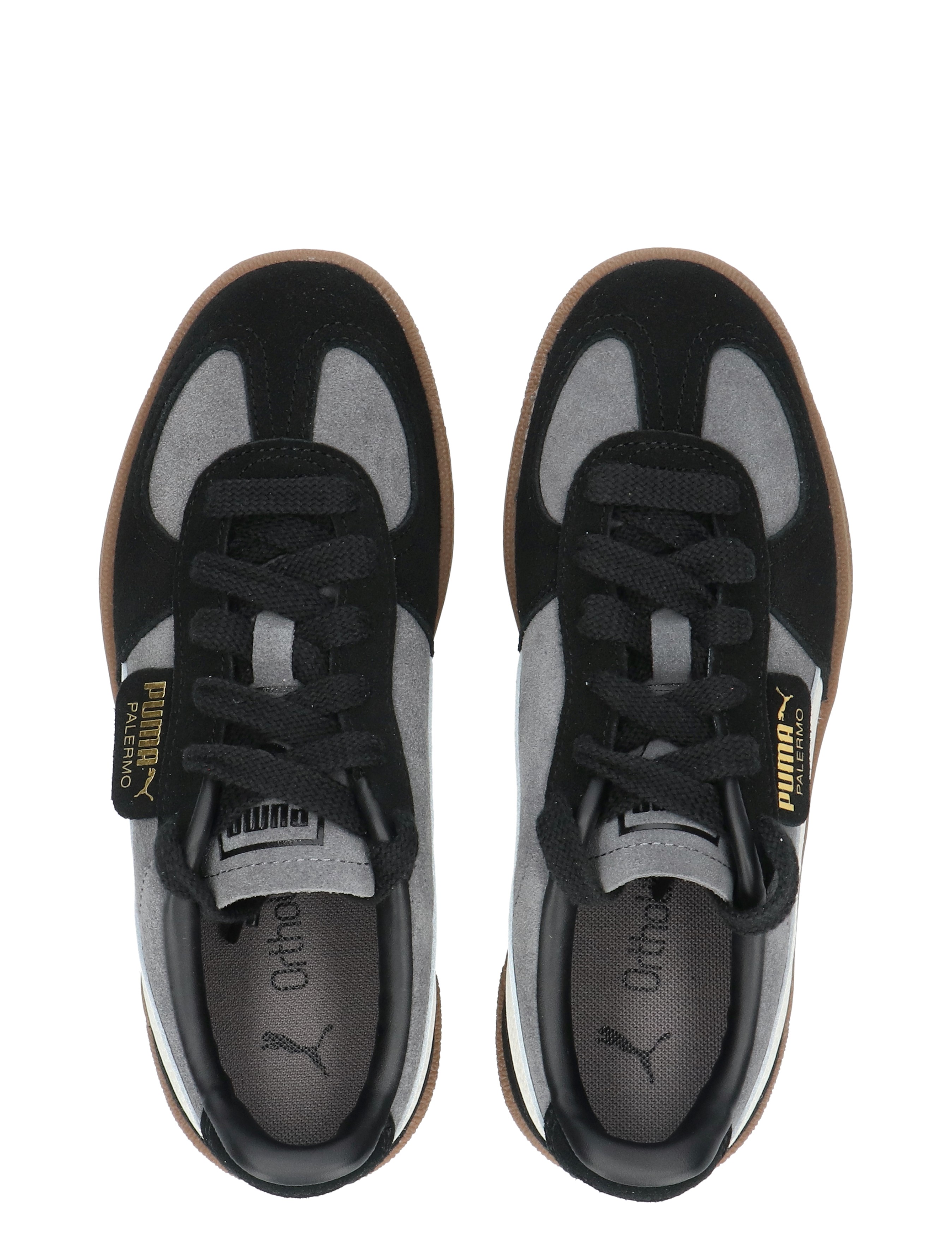 Puma - Palermo JR  397271 48 Cool Dark Gray Vapor - Sneakers - Lage Sneakers - Jongens - 49708_19_7