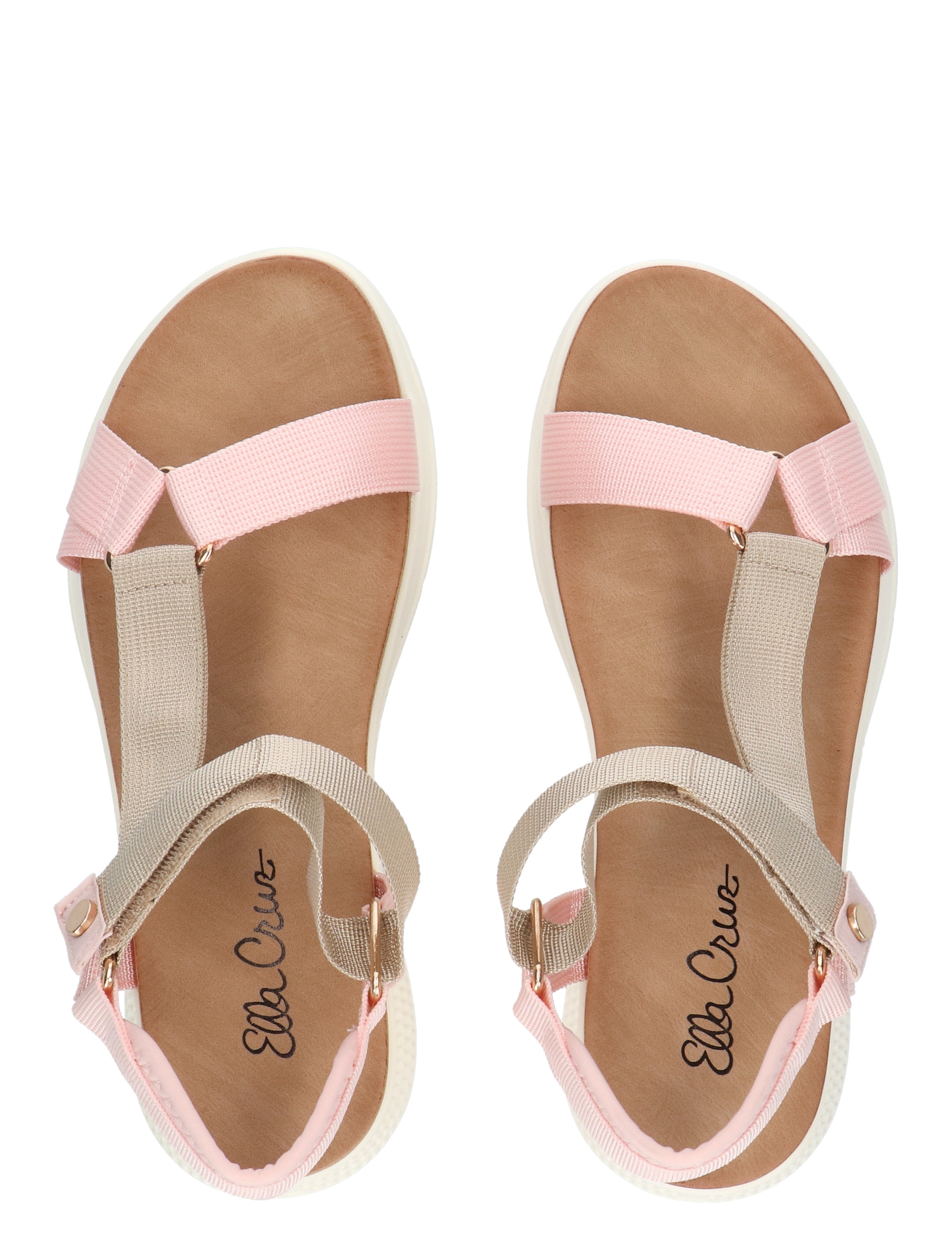 zomer, sandalen, pink, bandjes, veters