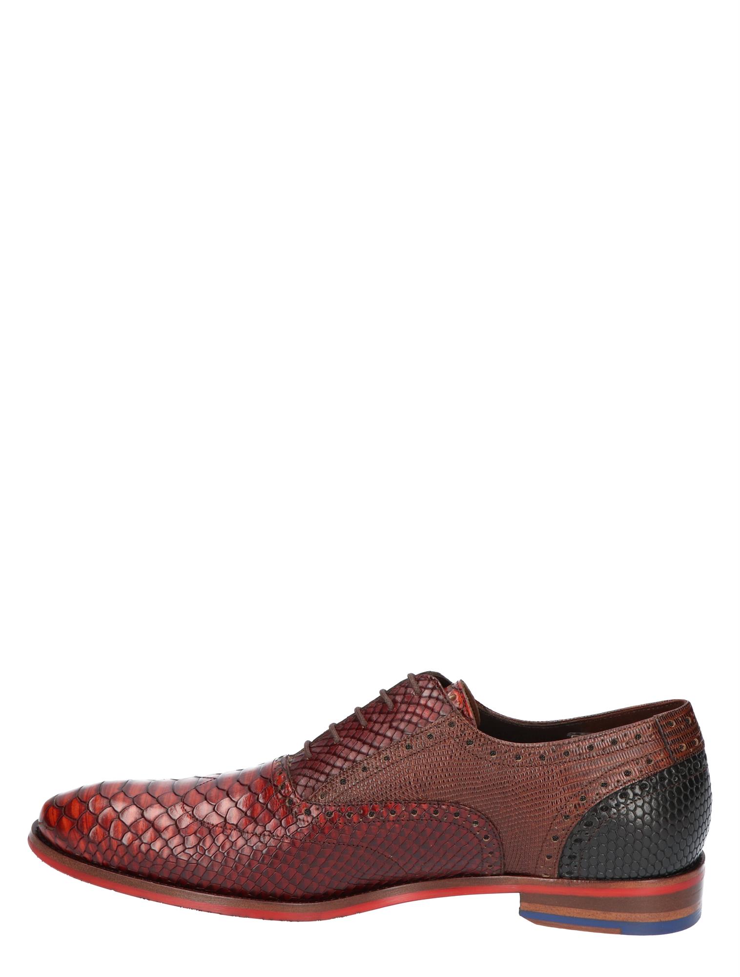 Floris van Bommel - De Stapper SFM-30238 05.16 Dark Cognac G+ Wijdte - Heren - Veterschoenen - Nette Veterschoenen - 26970_22_2
