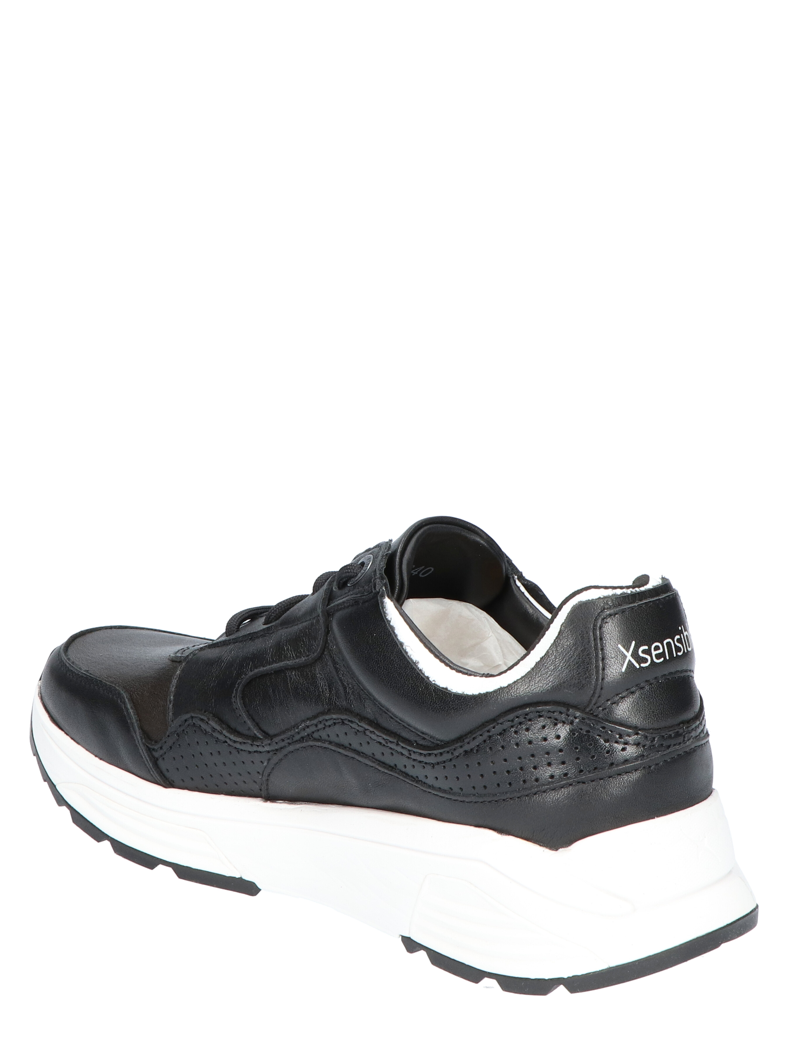 Xsensible - 33000.3 Golden Gate Lady Black G-Wijdte - Sneakers - Dames - Lage Sneakers - Veterschoenen - Casual Veterschoenen - 38096_18_4
