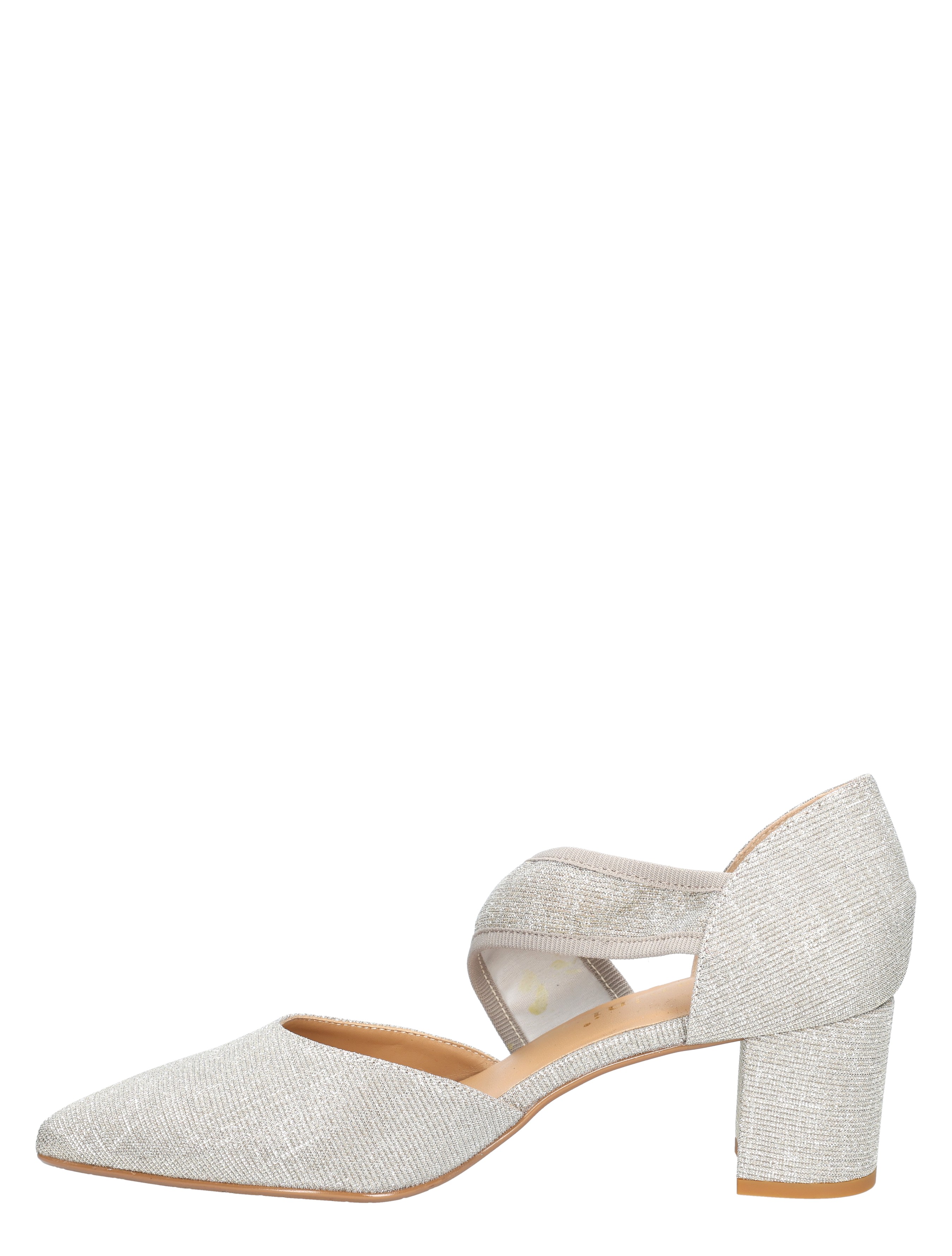 Toscanini - 20E030 Gold Leather Lurex - Dames - Pumps - 49178_53_2