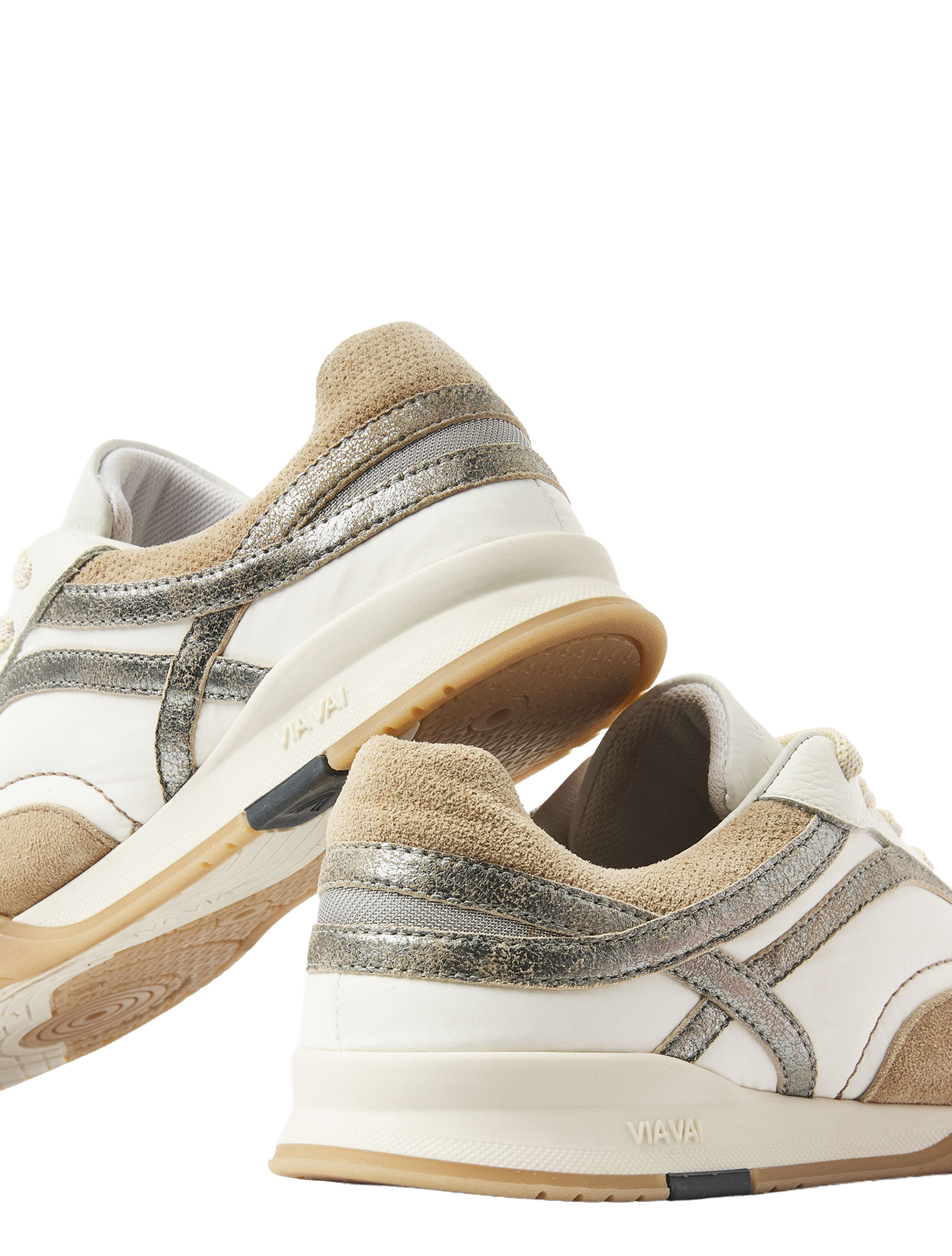 VIA VAI - 62393 Kris Sky 01-212 Sierra Noisette - Sneakers - Dames - Lage Sneakers - 51362_77_5