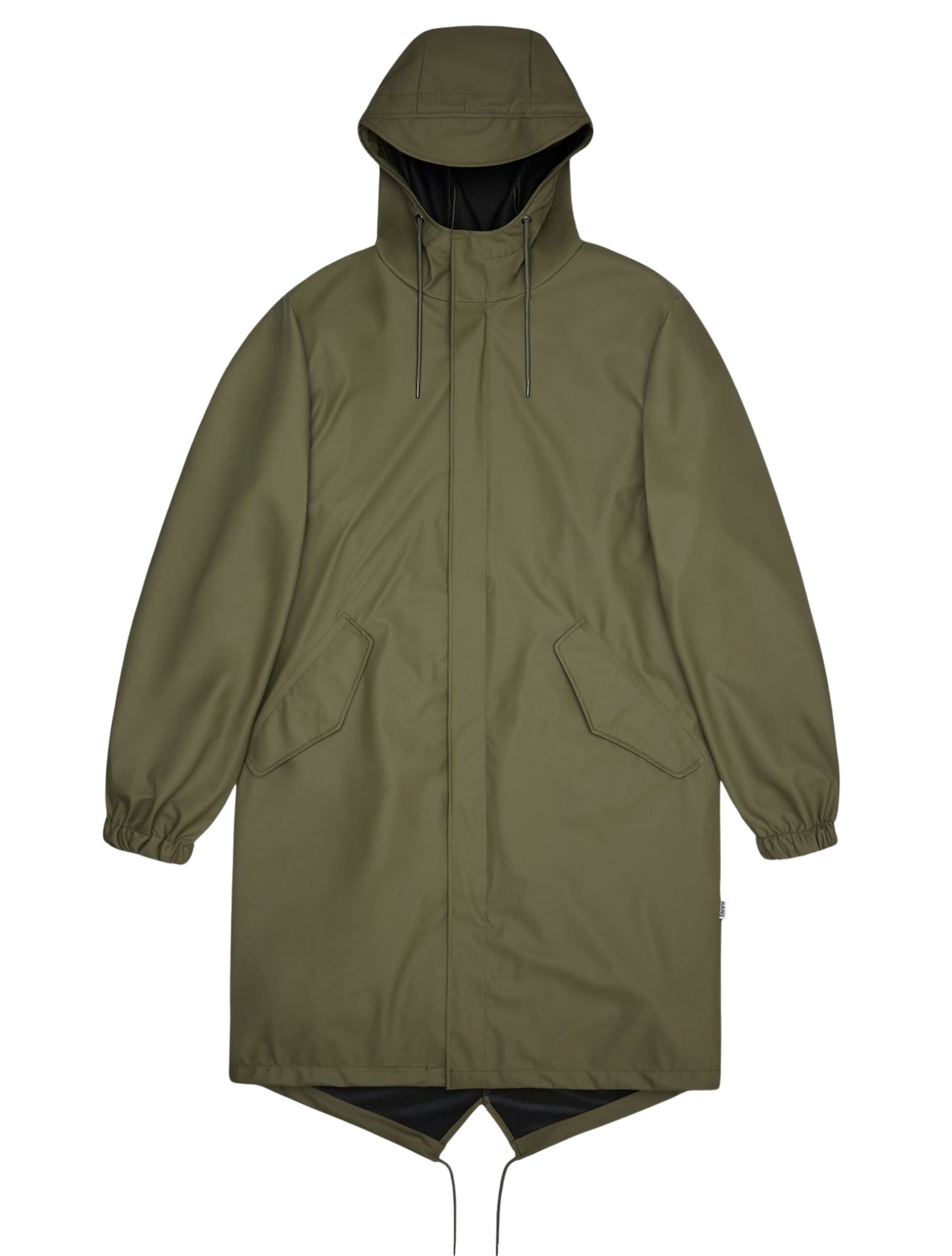 Rains - Fishtail Parka W3 Marsh - Heren - Jassen & Jacks - 48329_66_1
