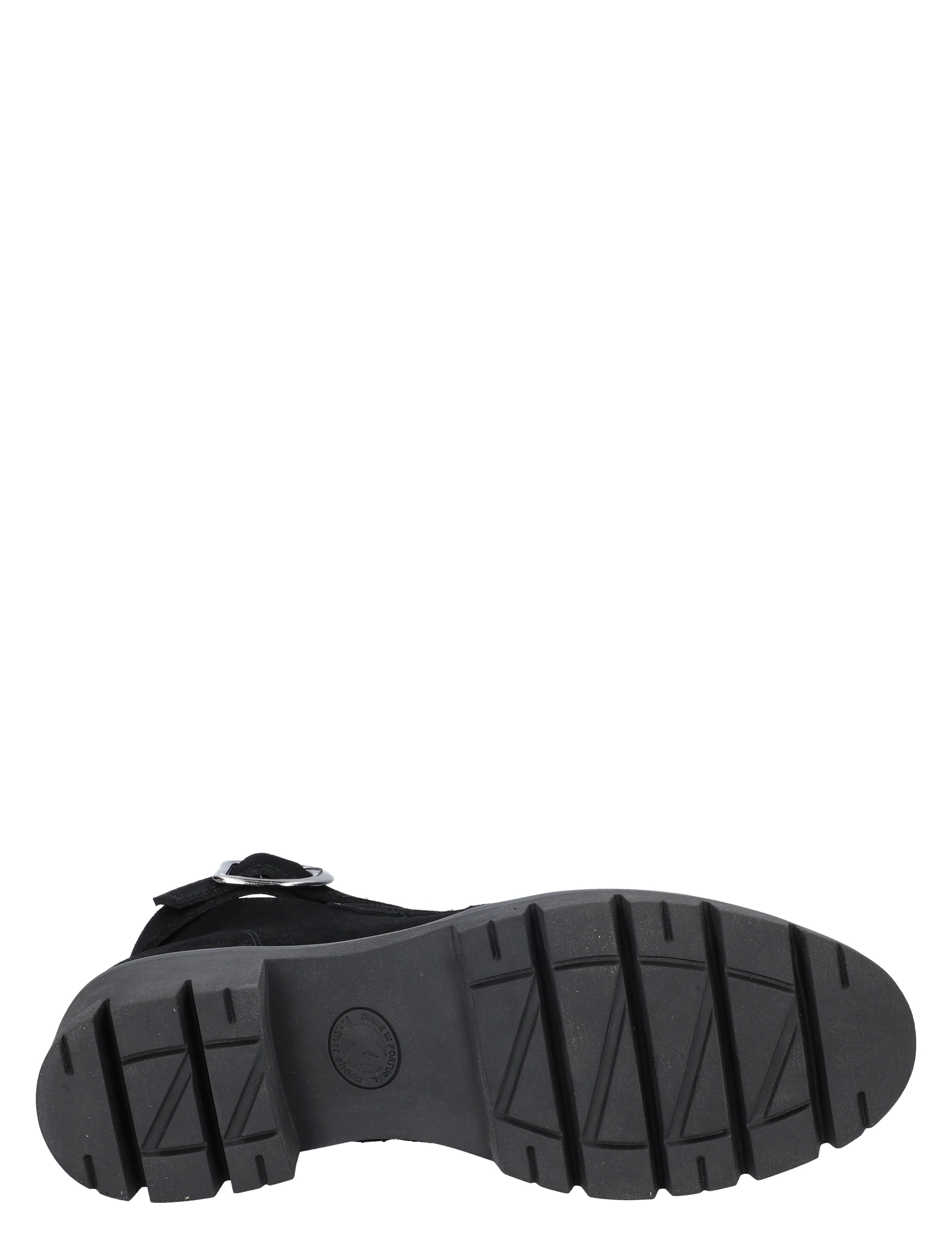 black, boot, sole, lug sole, ankle boot