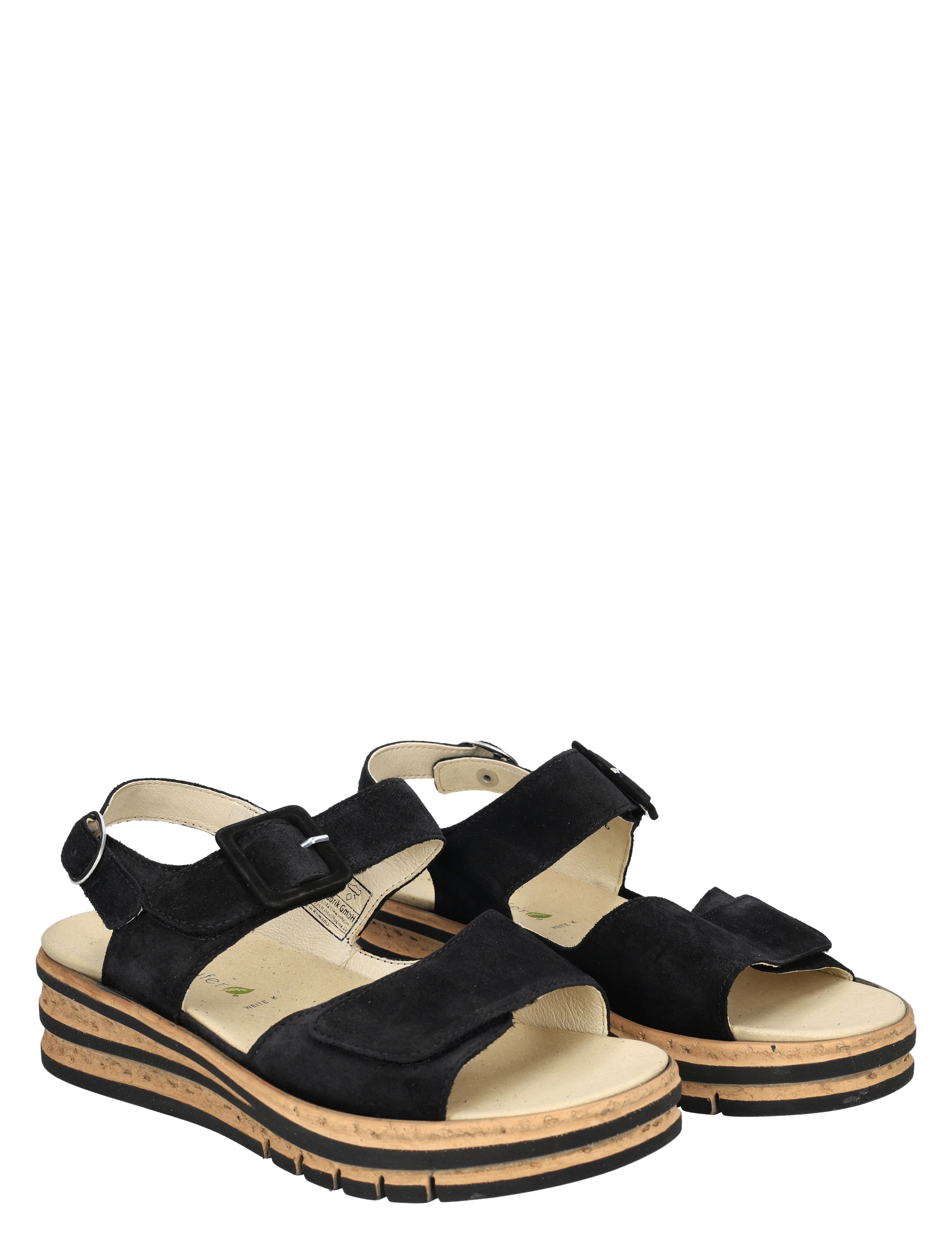 Waldlaufer - 677001 195 001 Order Schwarz - Dames - Sandalen - 50391_11_5