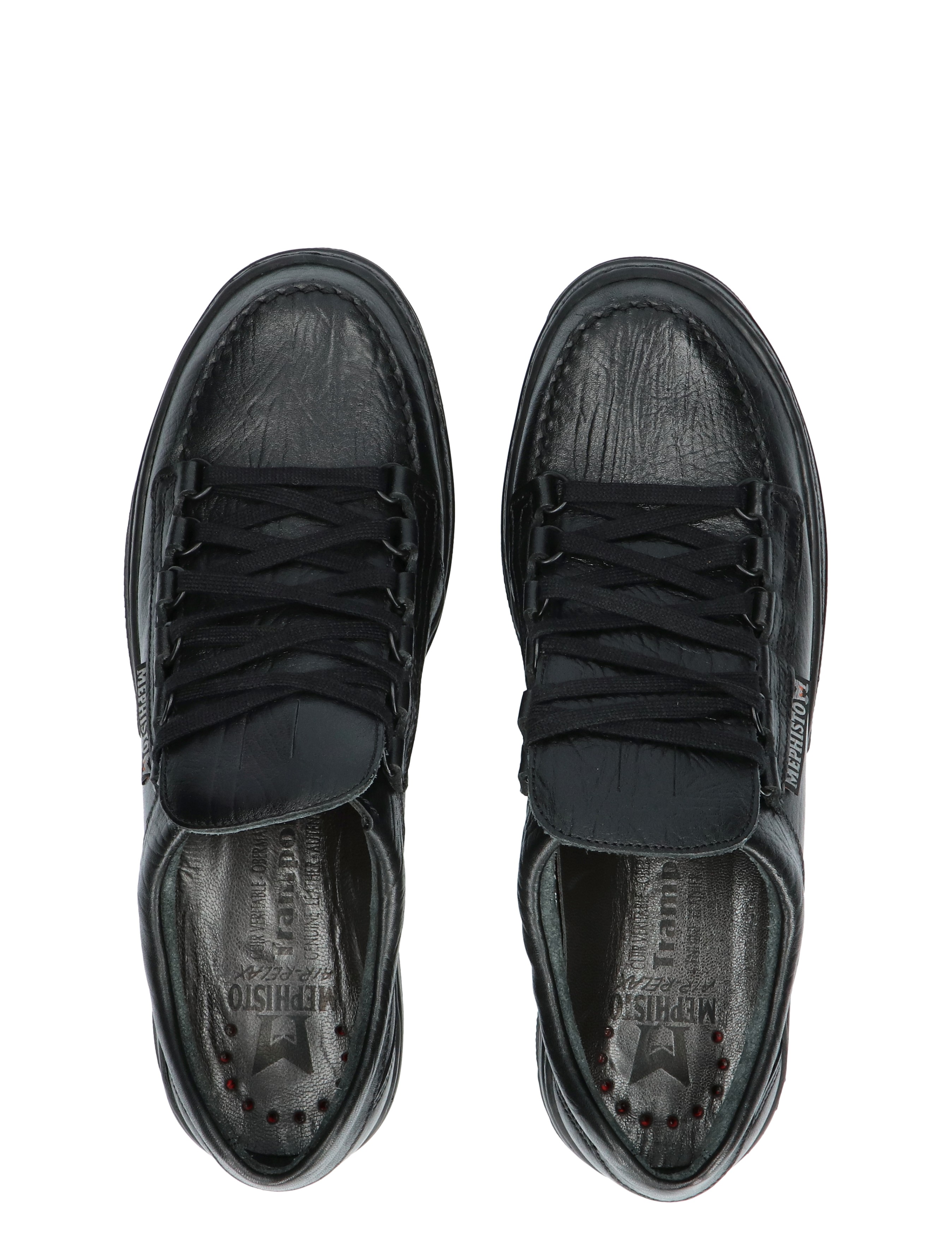 Mephisto - Cruiser Mamouth Black G-Wijdte - Heren - Veterschoenen - Casual Veterschoenen - 30809_11_7