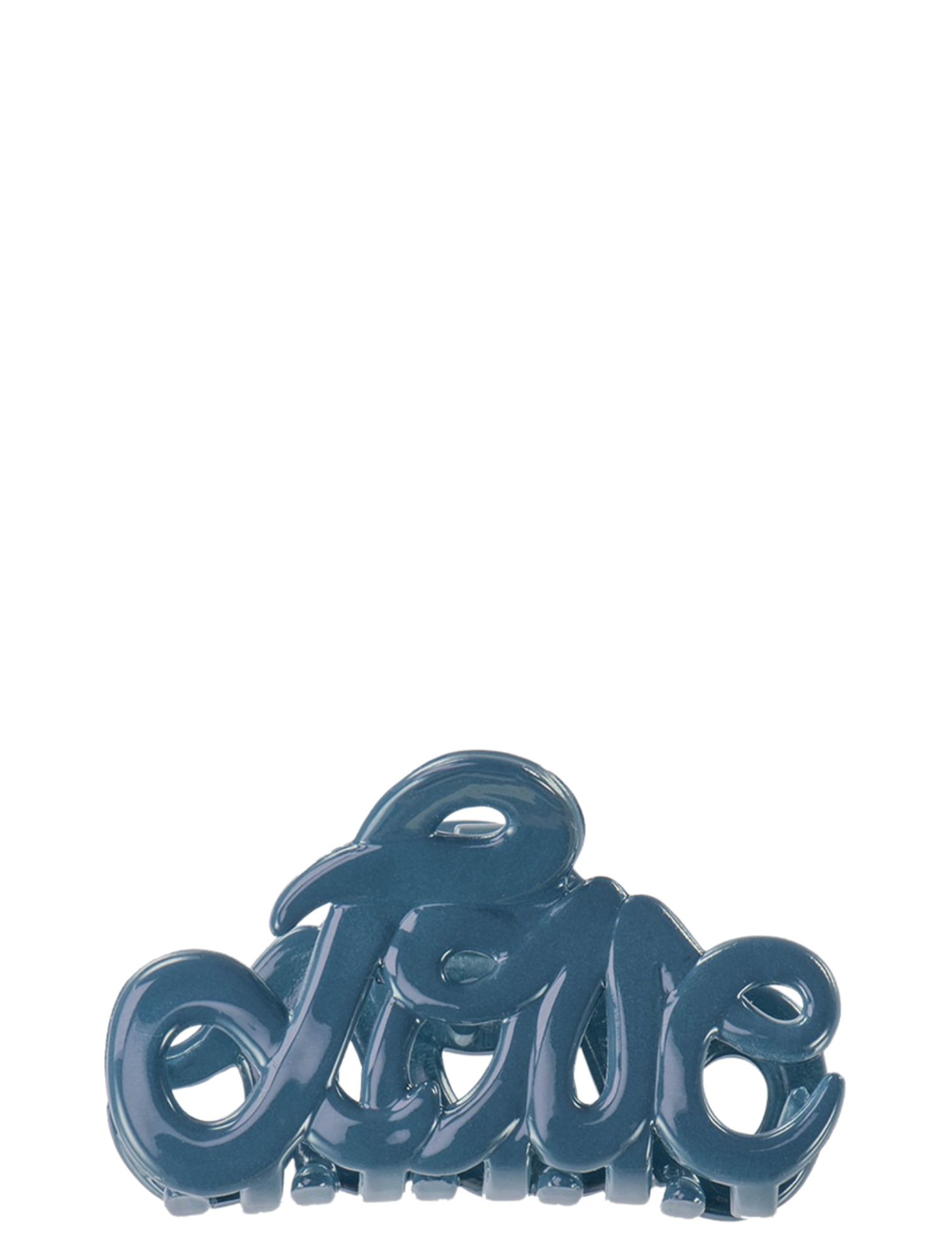 Haarclip Love 5 cm 6174 Jeans Blue