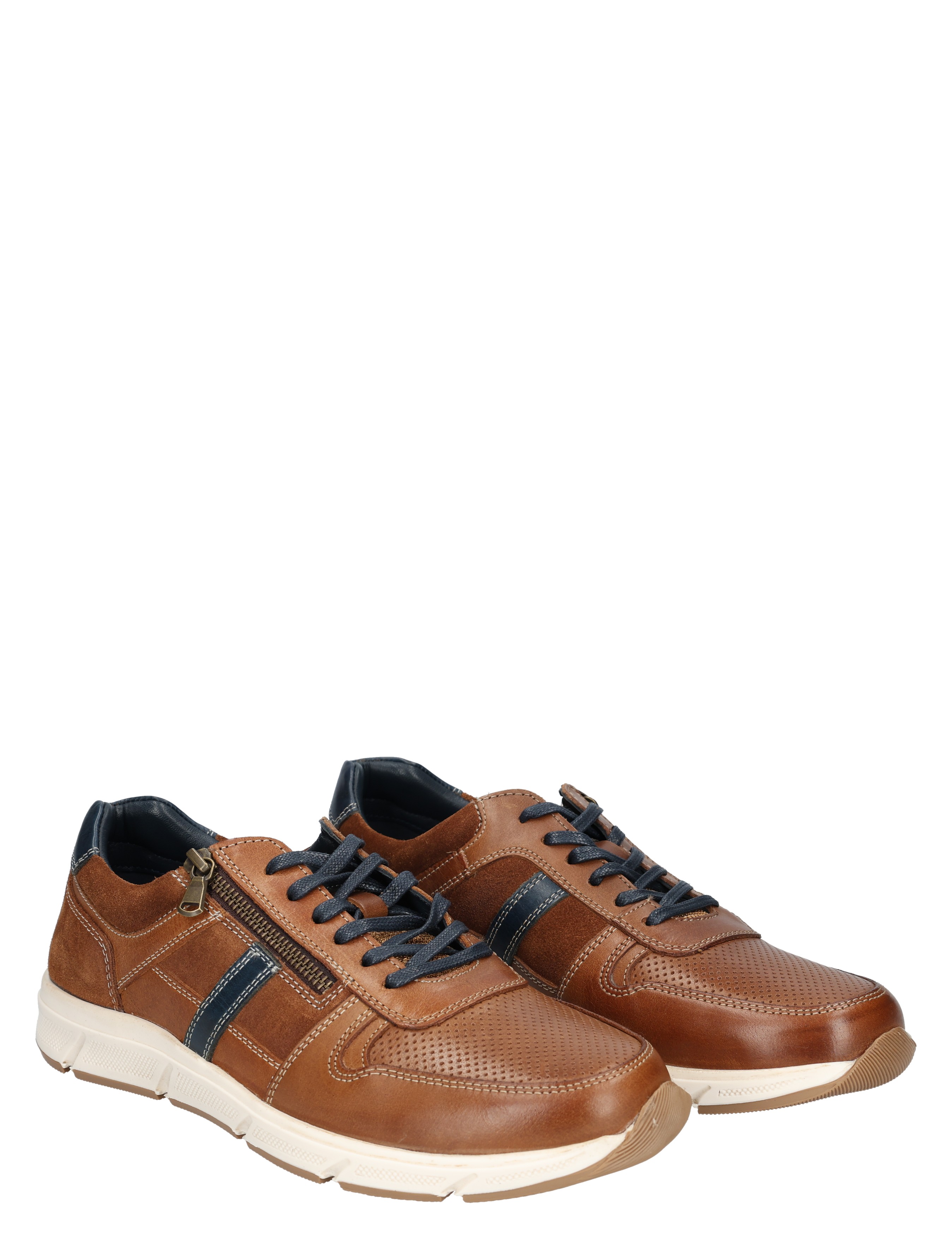 Cypres - Wester 2610701 Brandy - Heren - Veterschoenen - Casual Veterschoenen - 50211_22_5