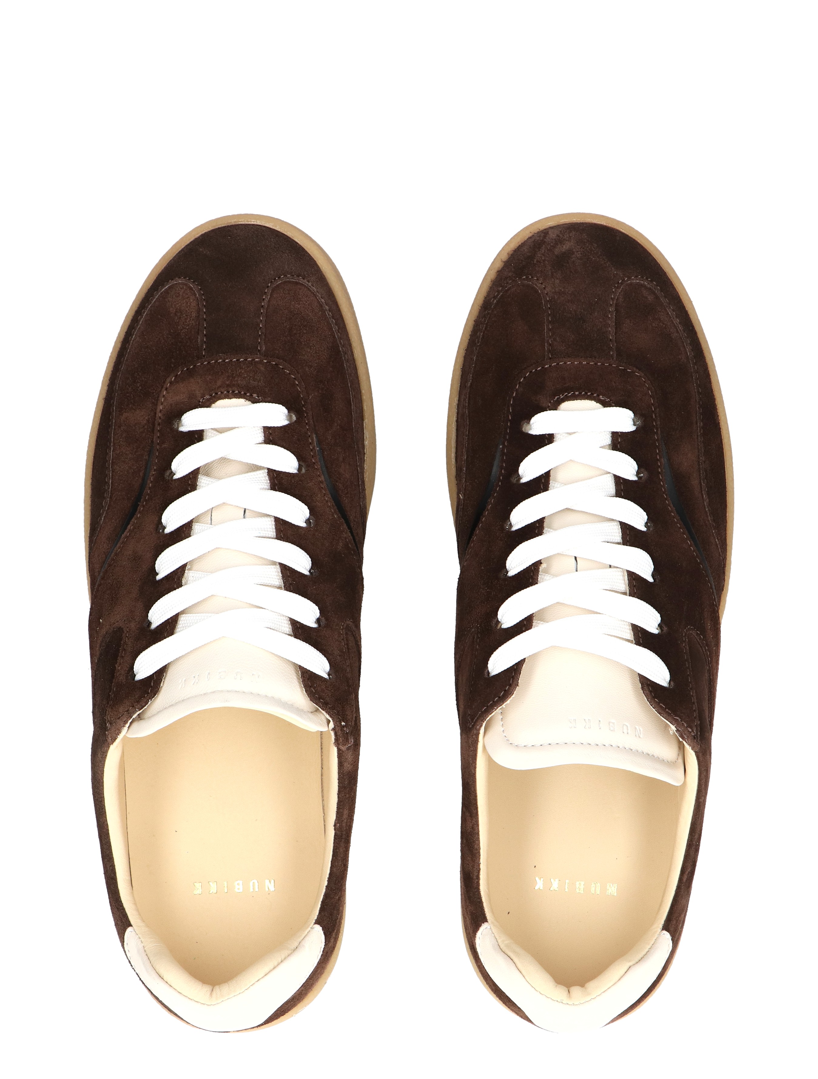 Nubikk - Ray Owen Dark Brown Combi - Heren - Lage Sneakers - Sneakers - 49199_22_7
